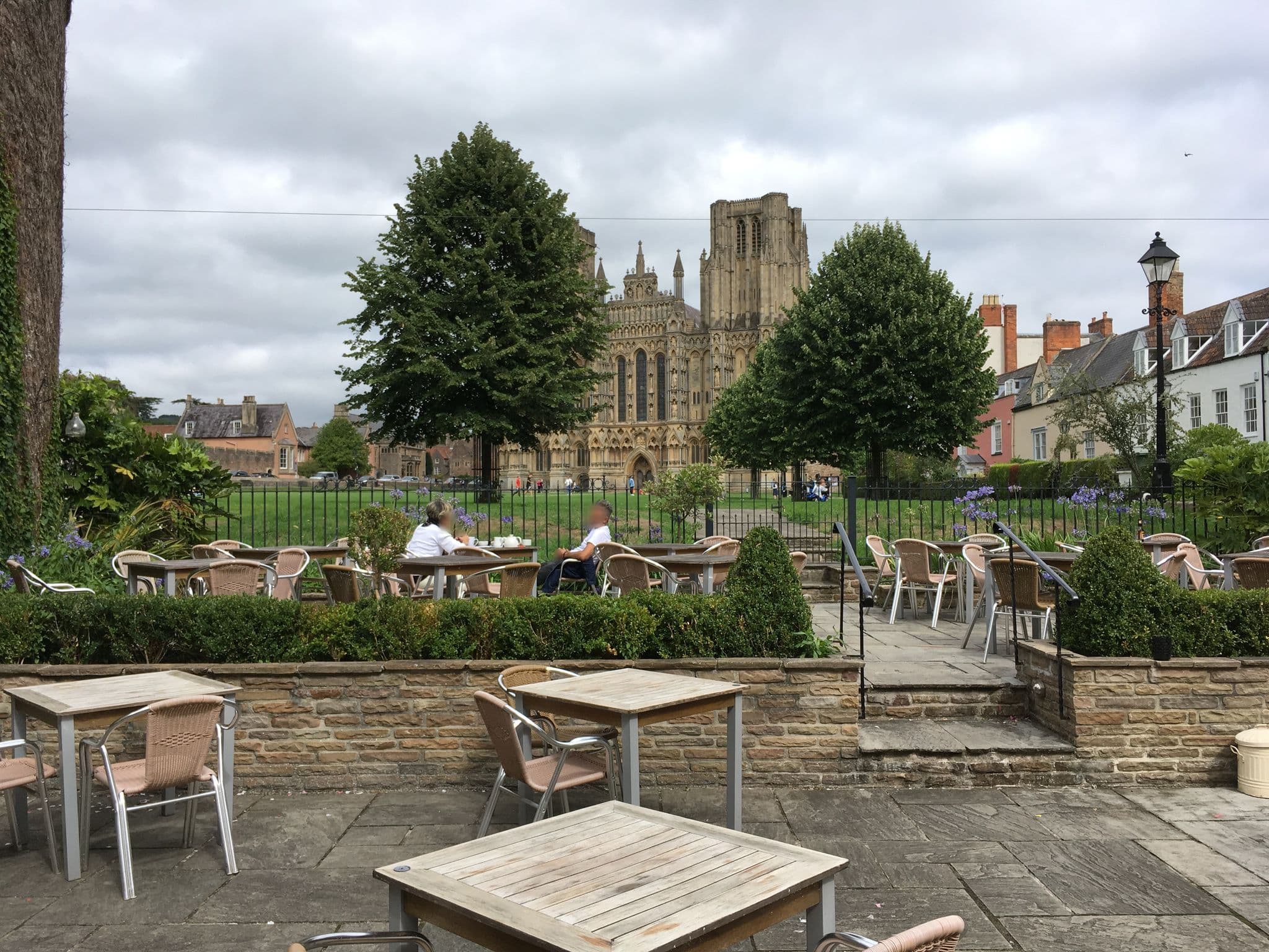 Street view near Swan Hotel Beer Garden, Wells — © southglos (CC BY-SA · Mapillary)