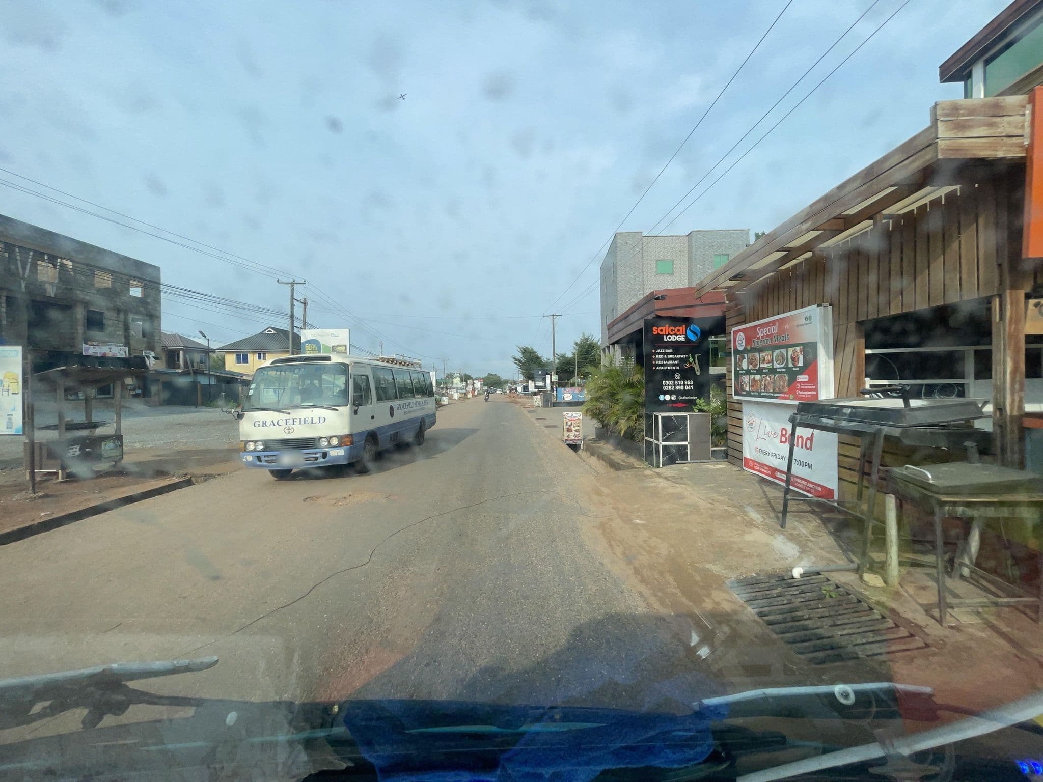 Street view near Safcal Lodge, Adenta — © moses_agezo (CC BY-SA · Mapillary)