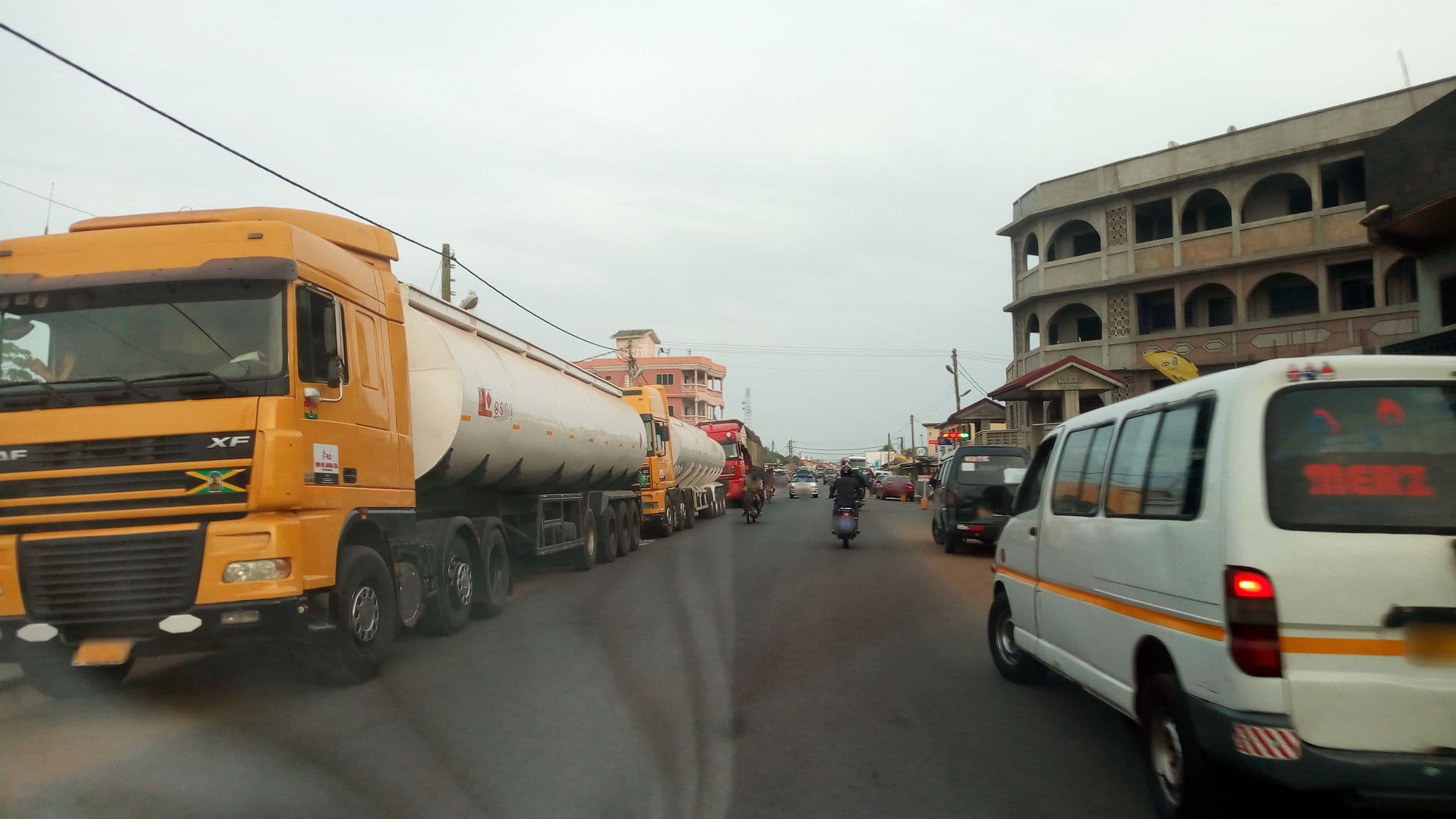 Street view near Teranga Lodge, Aflao — © enock4seth (CC BY-SA · Mapillary)