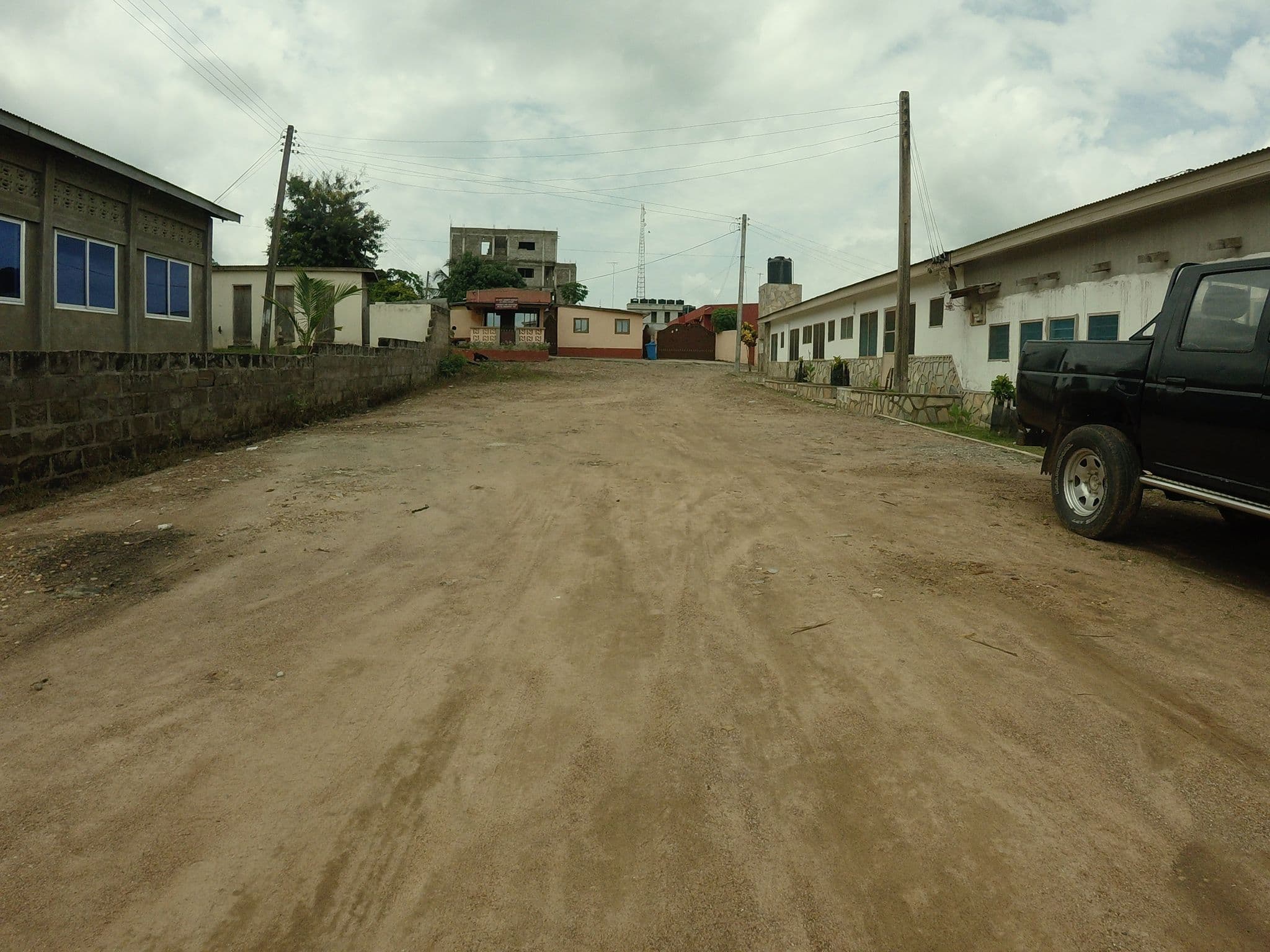 Street view near Work and Happiness Hotel, Ho — © mawutor (CC BY-SA · Mapillary)