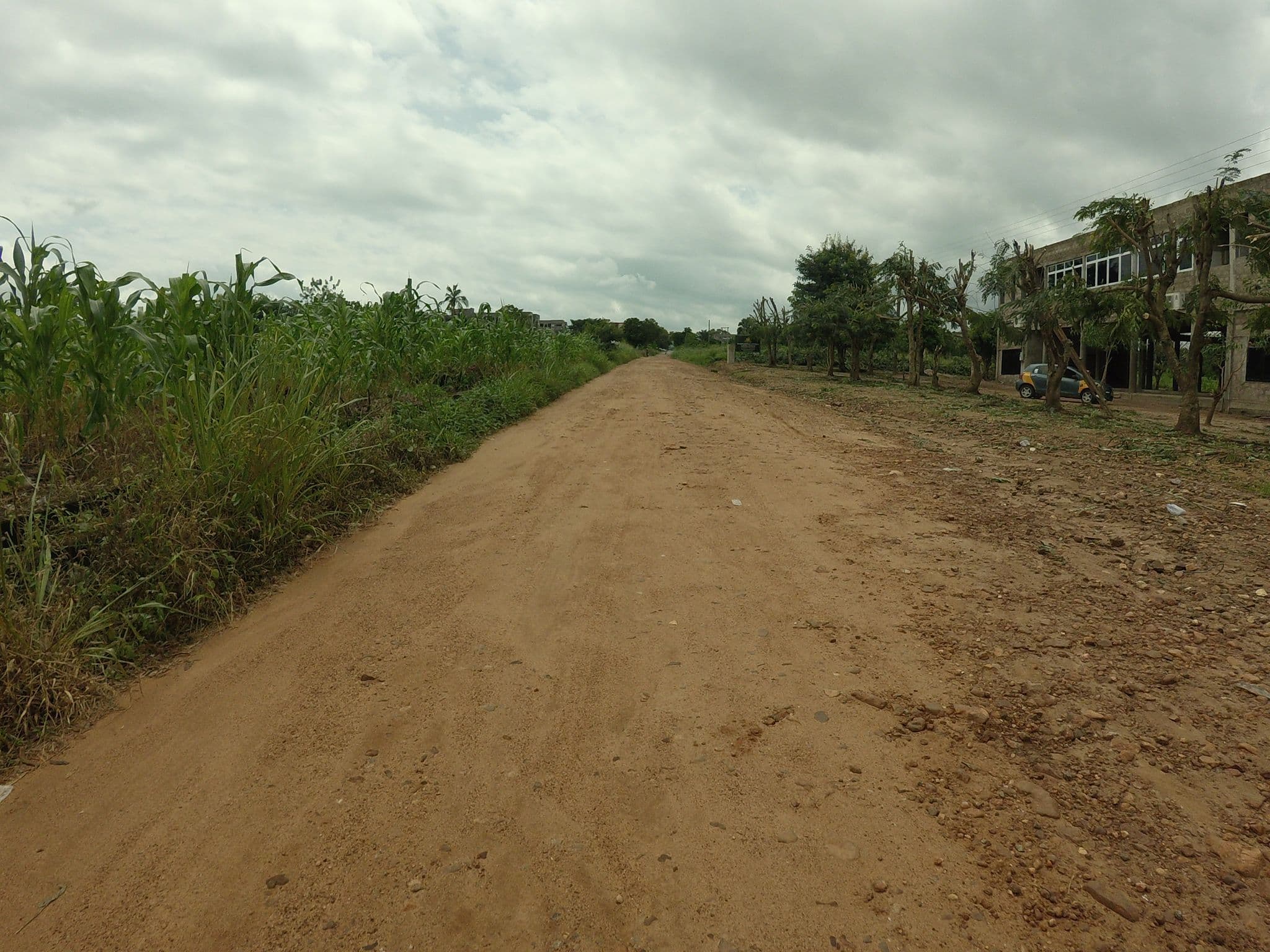 Street view near Lawnia Hotel Annex, Ho — © mawutor (CC BY-SA · Mapillary)