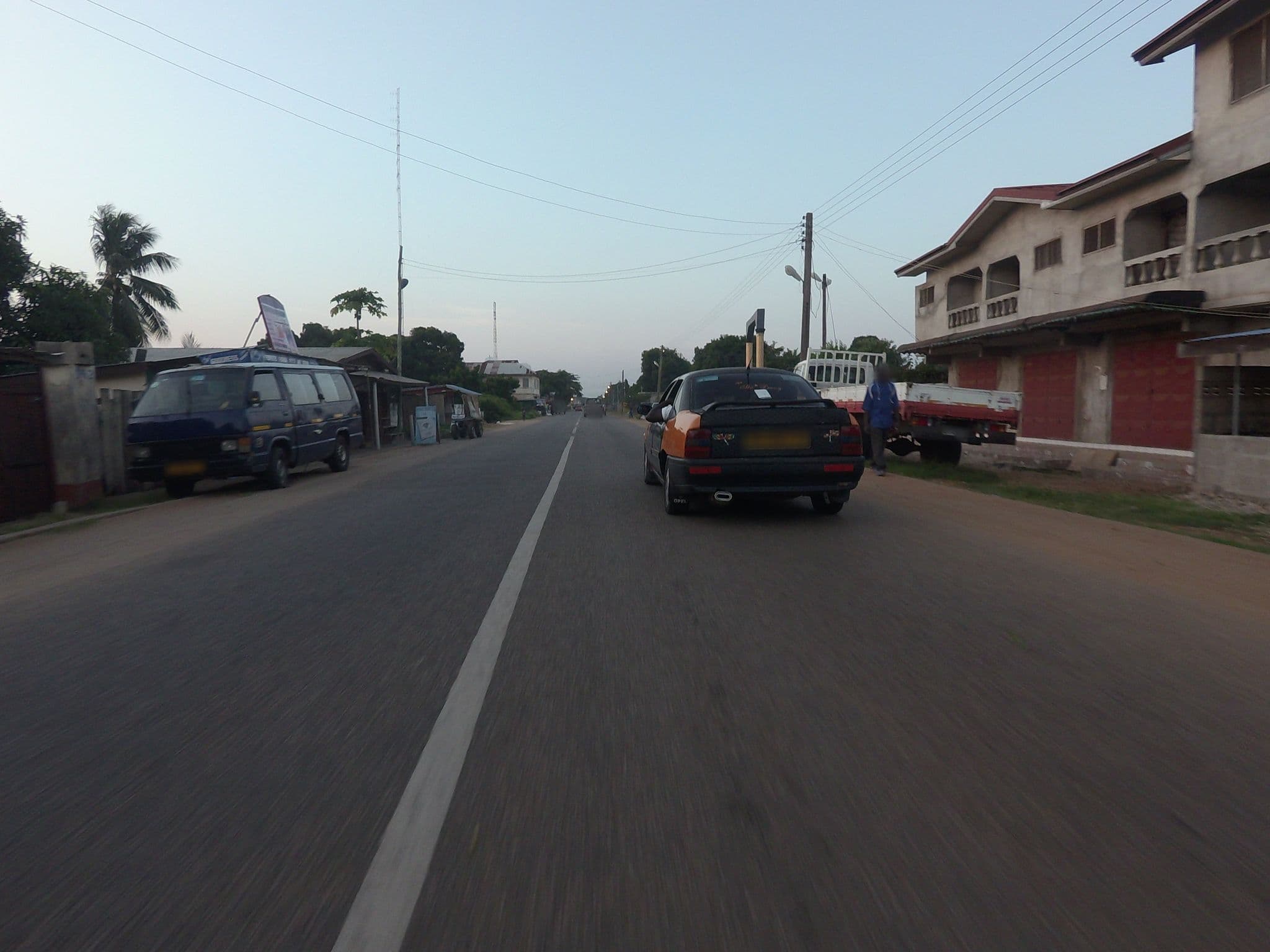 Street view near Sereno Homes, Keta — © enock4seth (CC BY-SA · Mapillary)