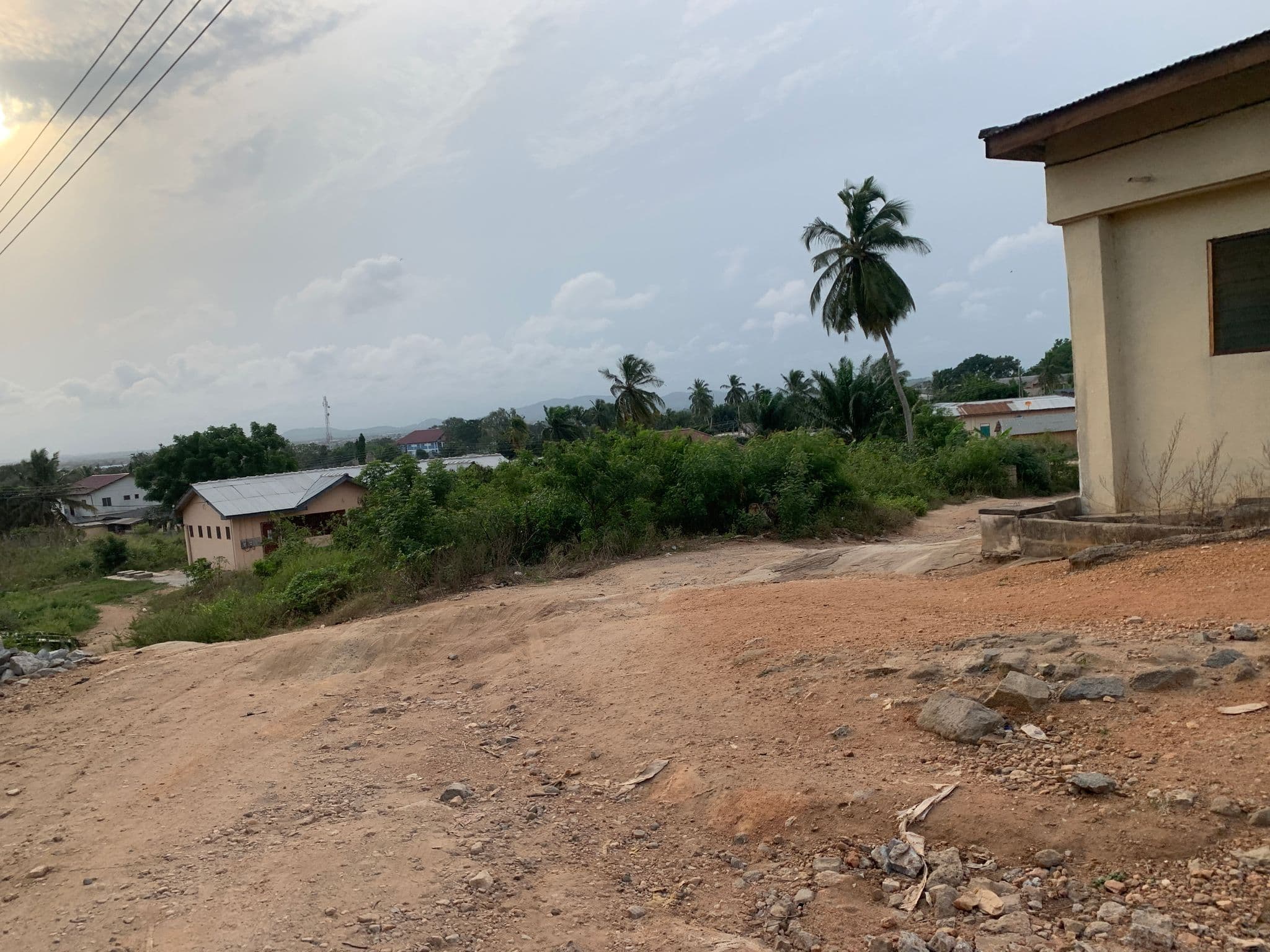 Street view near Living Justice Hostel, Winneba — © amedsanda (CC BY-SA · Mapillary)