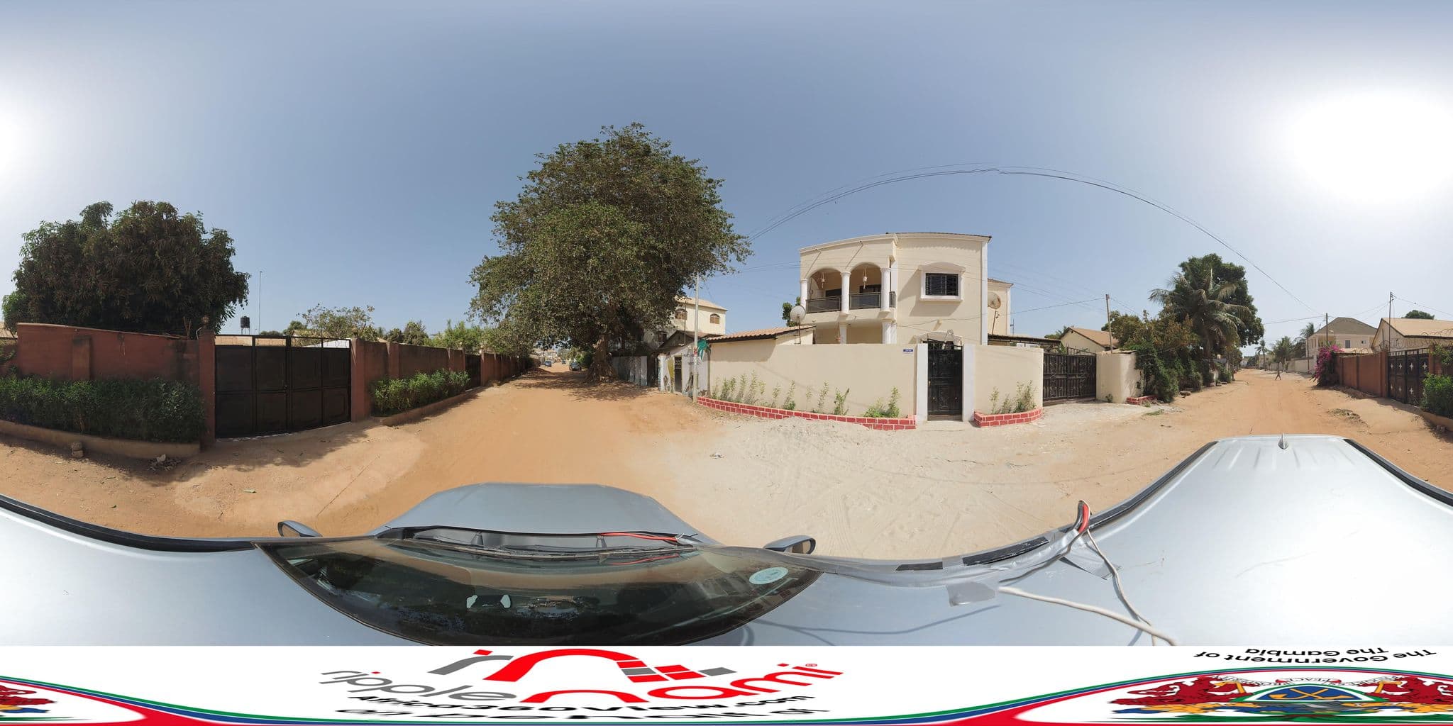 Street view near Easy Time Lodge, Kololi — © GambiaStreetView (CC BY-SA · Mapillary)