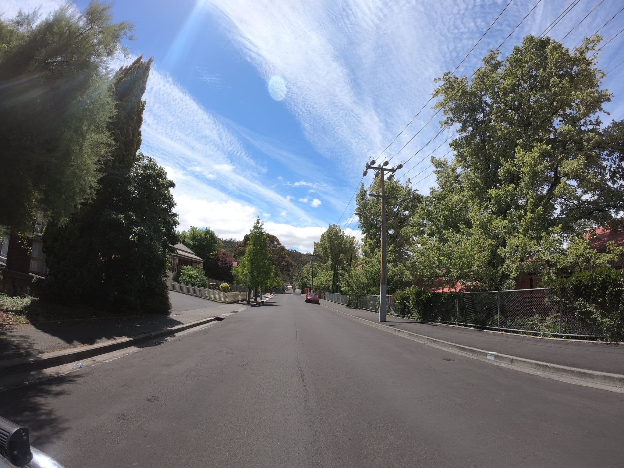 Street view near Argyle Motor Lodge, North Hobart — © tastrax (CC BY-SA · Mapillary)