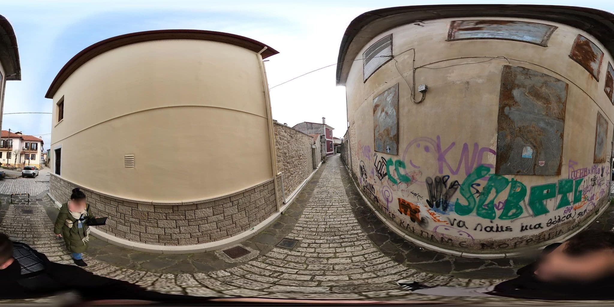 Street view near Filyra Hotel, Ioánnina — © supco_survey (CC BY-SA · Mapillary)