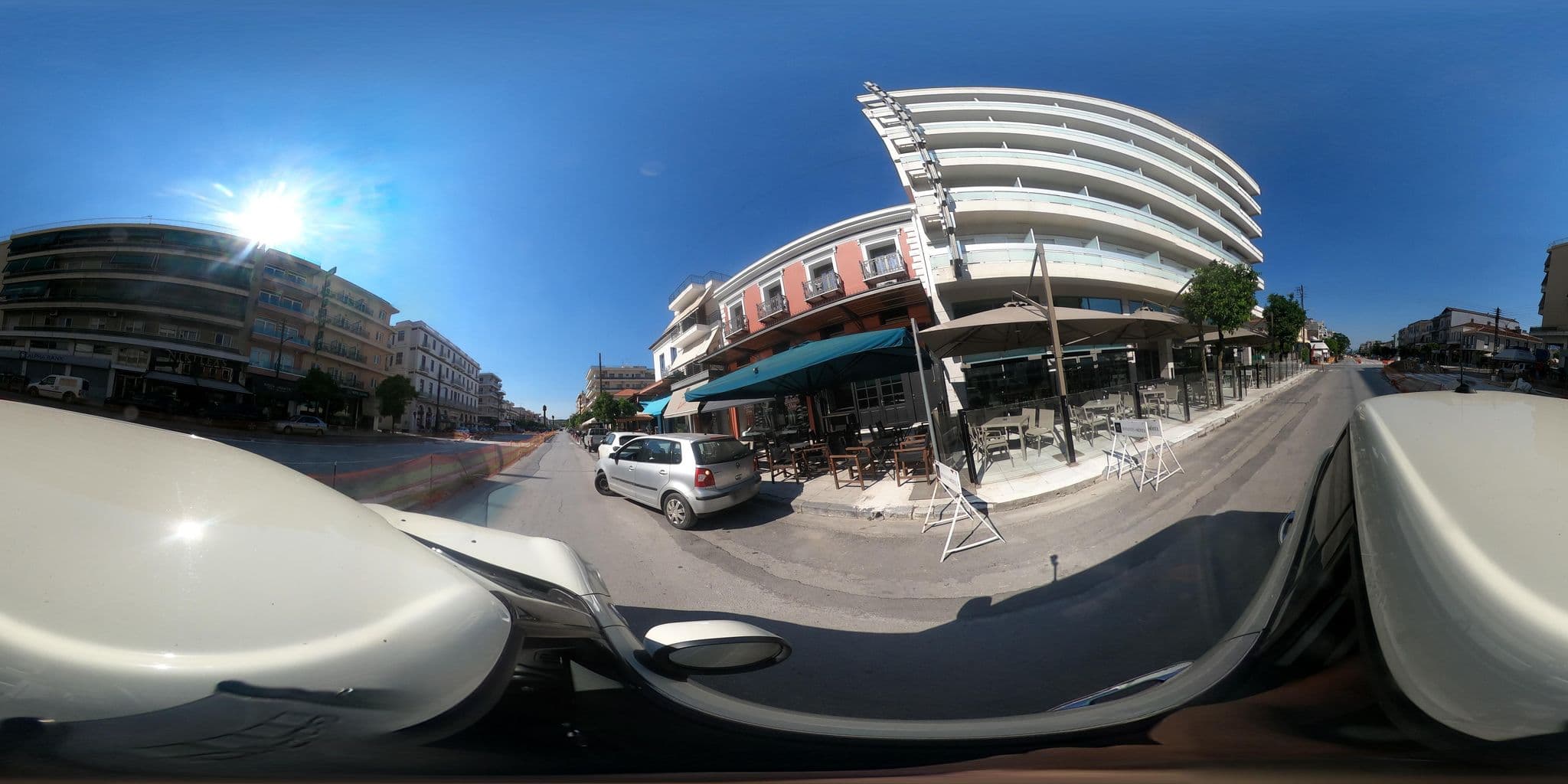 Street view near Hotel Lakonia, Sparta — © efikour (CC BY-SA · Mapillary)