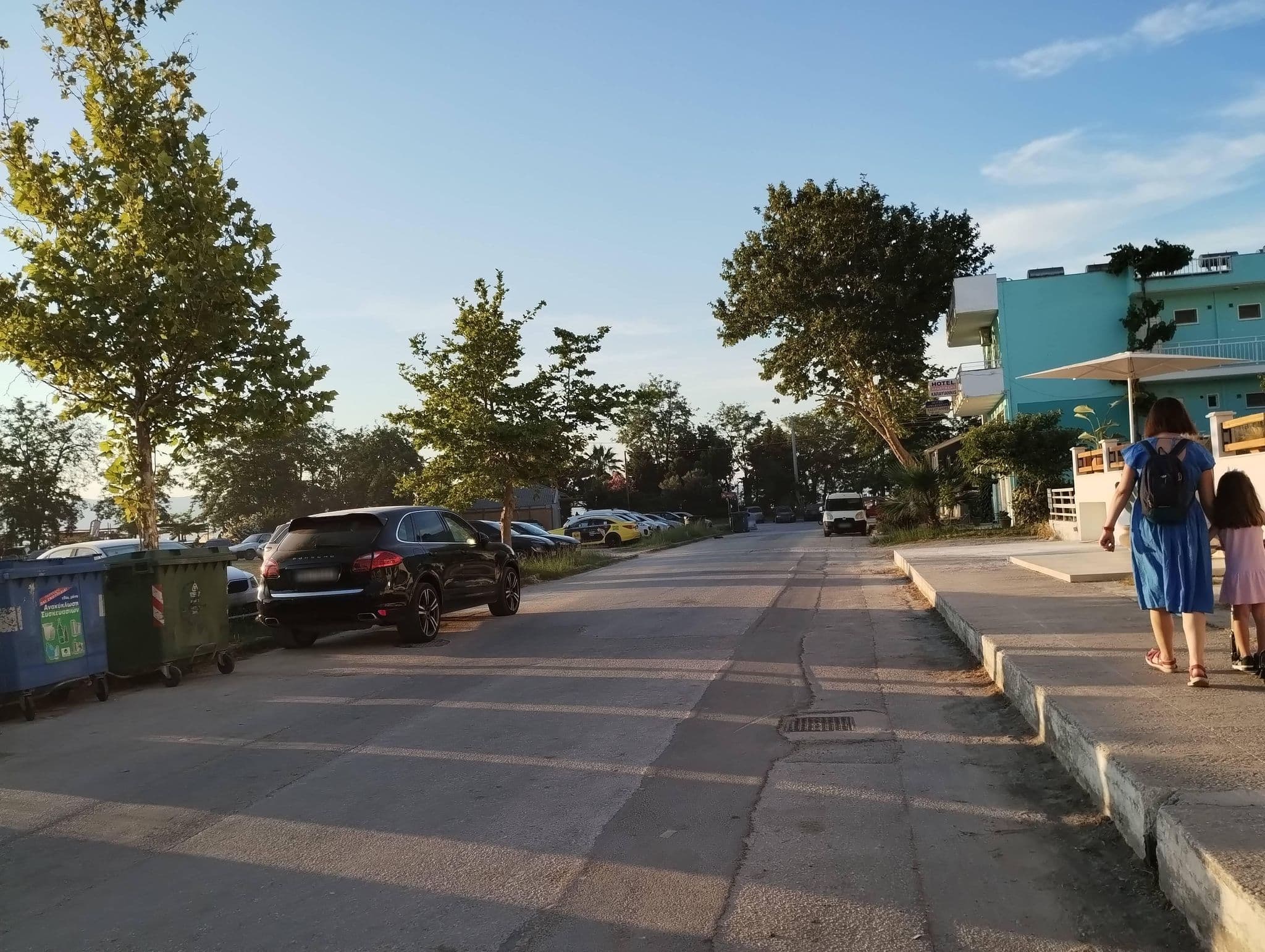 Street view near Hotel Hellas, Keramotí — © batvanyu (CC BY-SA · Mapillary)