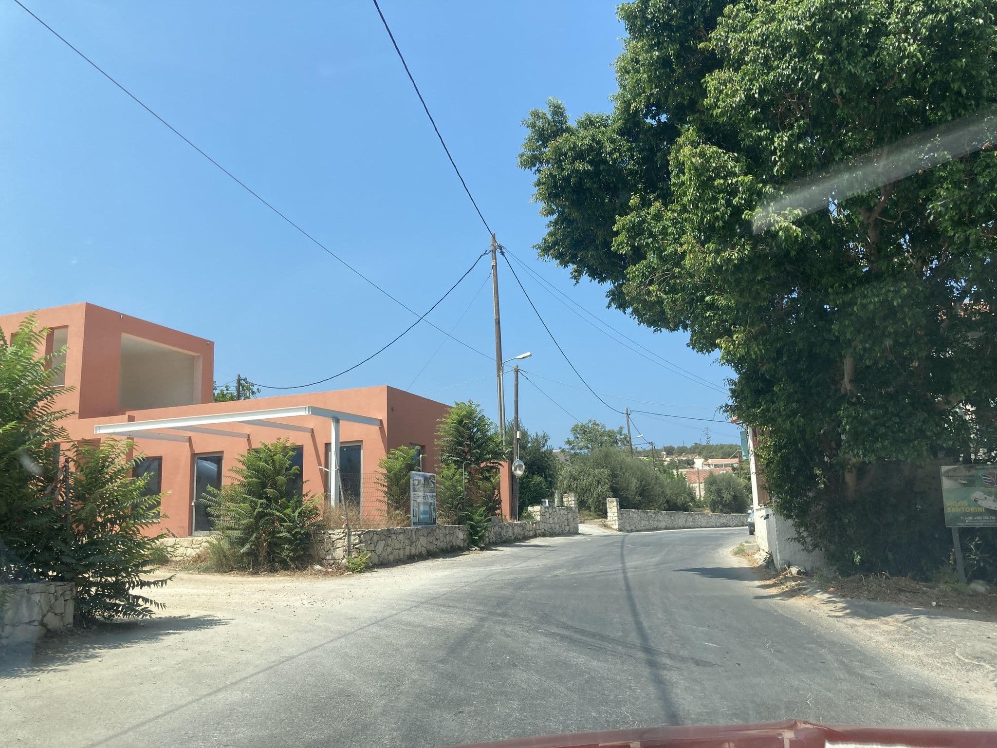 Street view near Gianna Apartments, Kalýves — © fod (CC BY-SA · Mapillary)