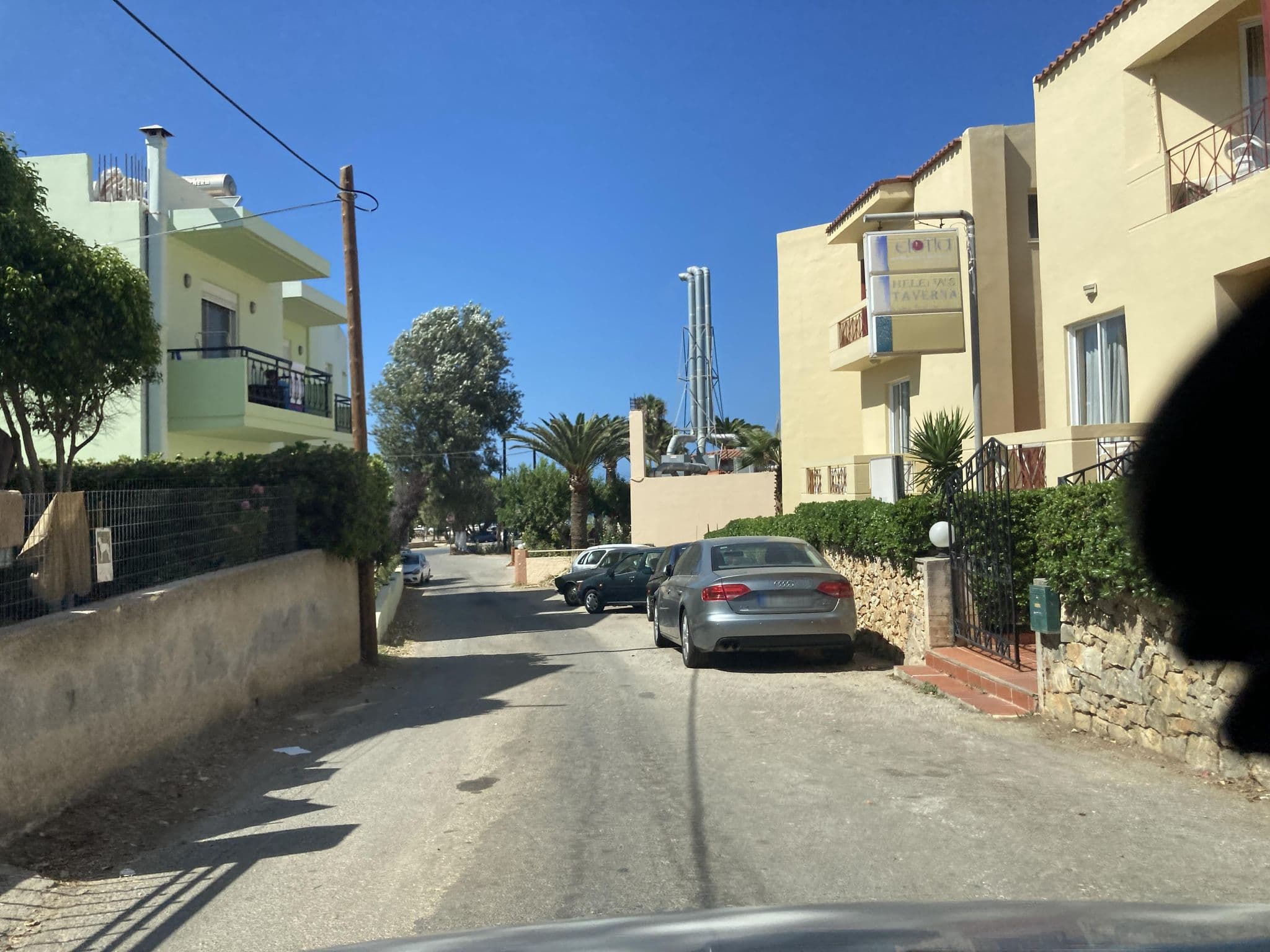 Street view near Hotel Elotia, Darátsos — © fod (CC BY-SA · Mapillary)