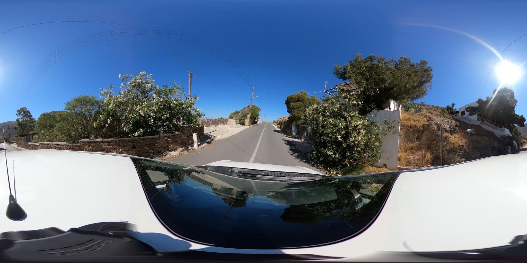 Street view near Villa Ellena Kythnos, Lávrio — © katagrafes (CC BY-SA · Mapillary)