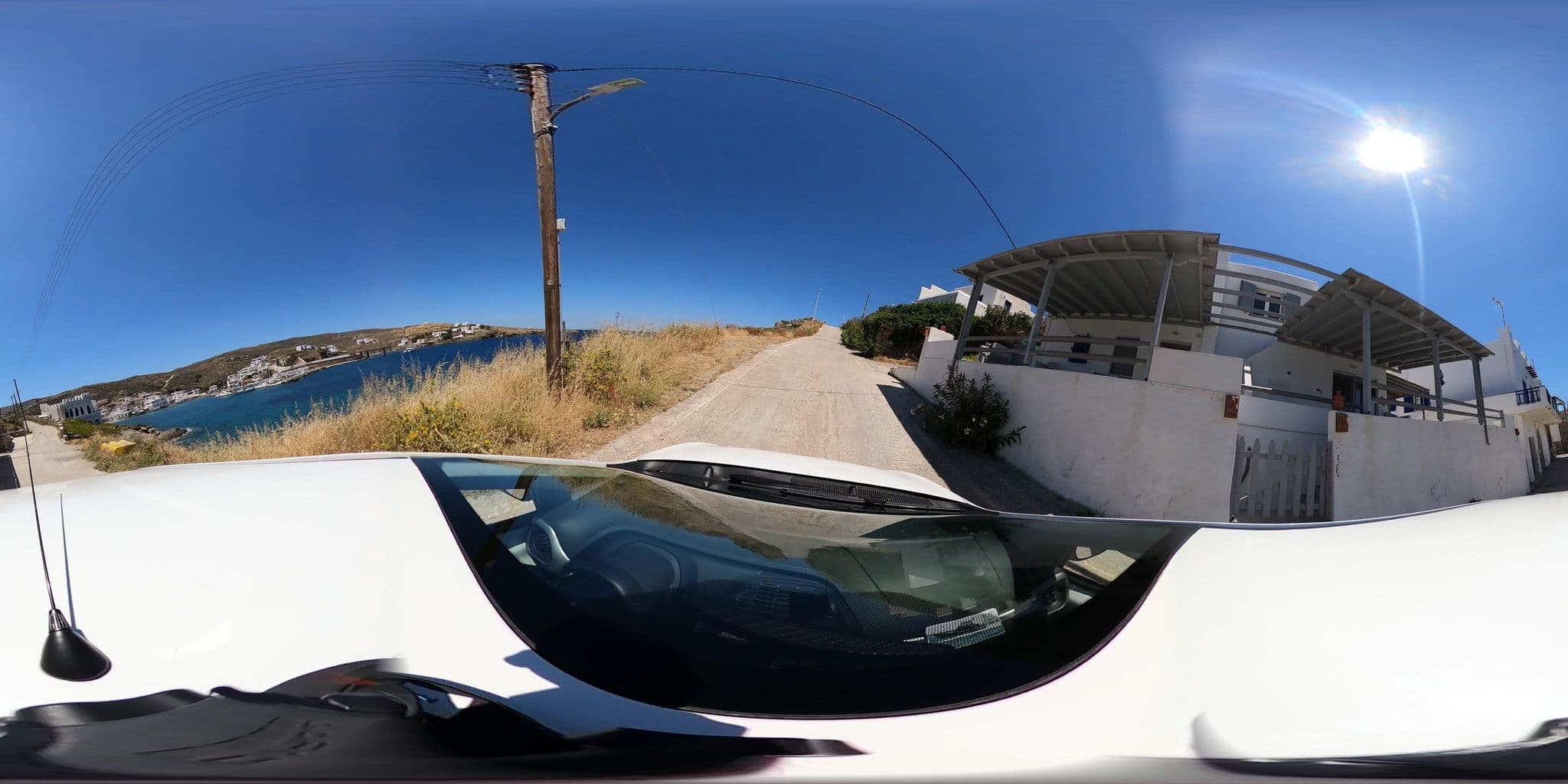 Street view near Sea Garden Suite, Lávrio — © katagrafes (CC BY-SA · Mapillary)