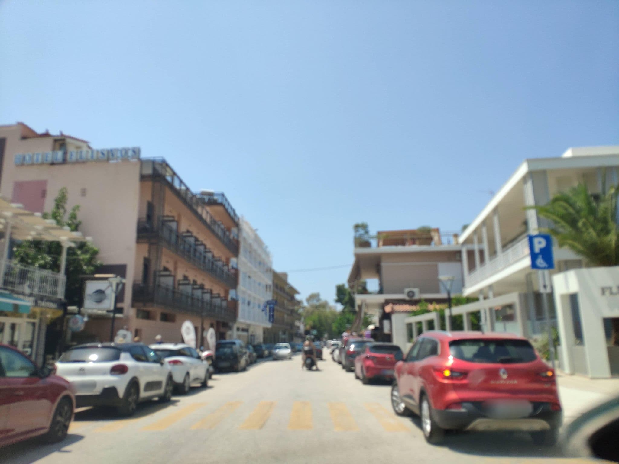 Street view near Assini Beach Tolo, Tolón — © pppetros (CC BY-SA · Mapillary)