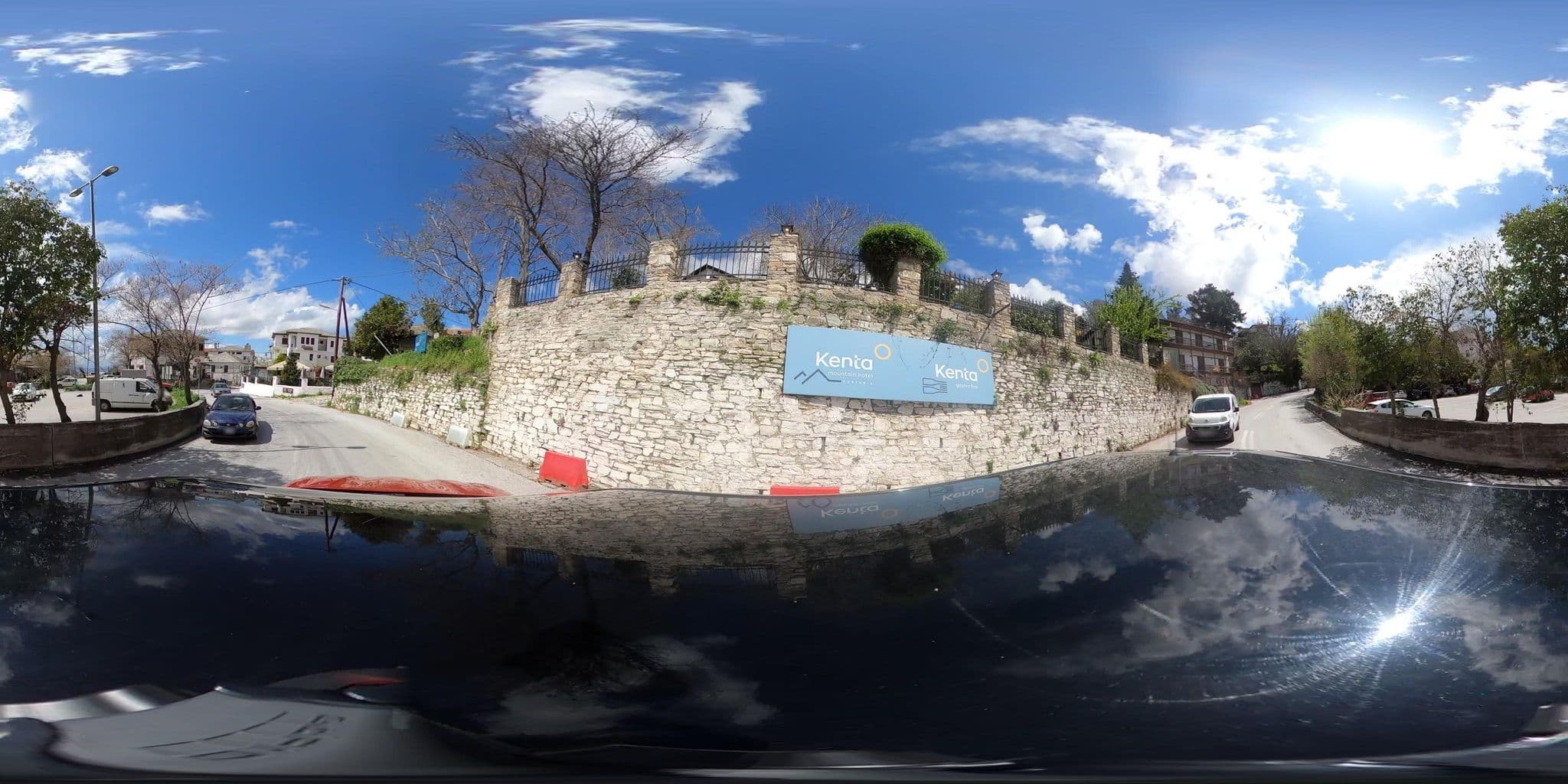 Street view near Kenta Mountain Hotel, Portariá — © RoikosSA (CC BY-SA · Mapillary)
