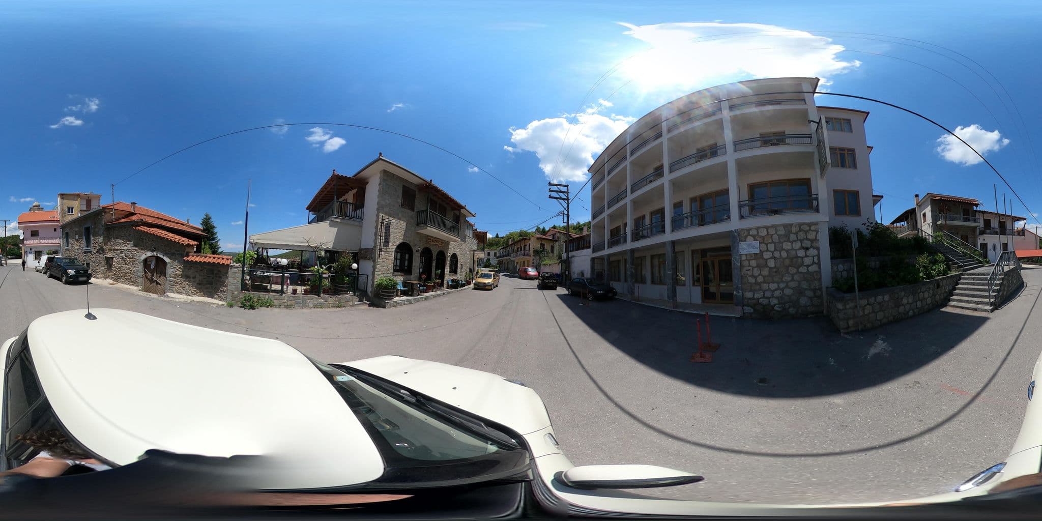 Street view near Hotel Parnon, Ástros — © efikour (CC BY-SA · Mapillary)