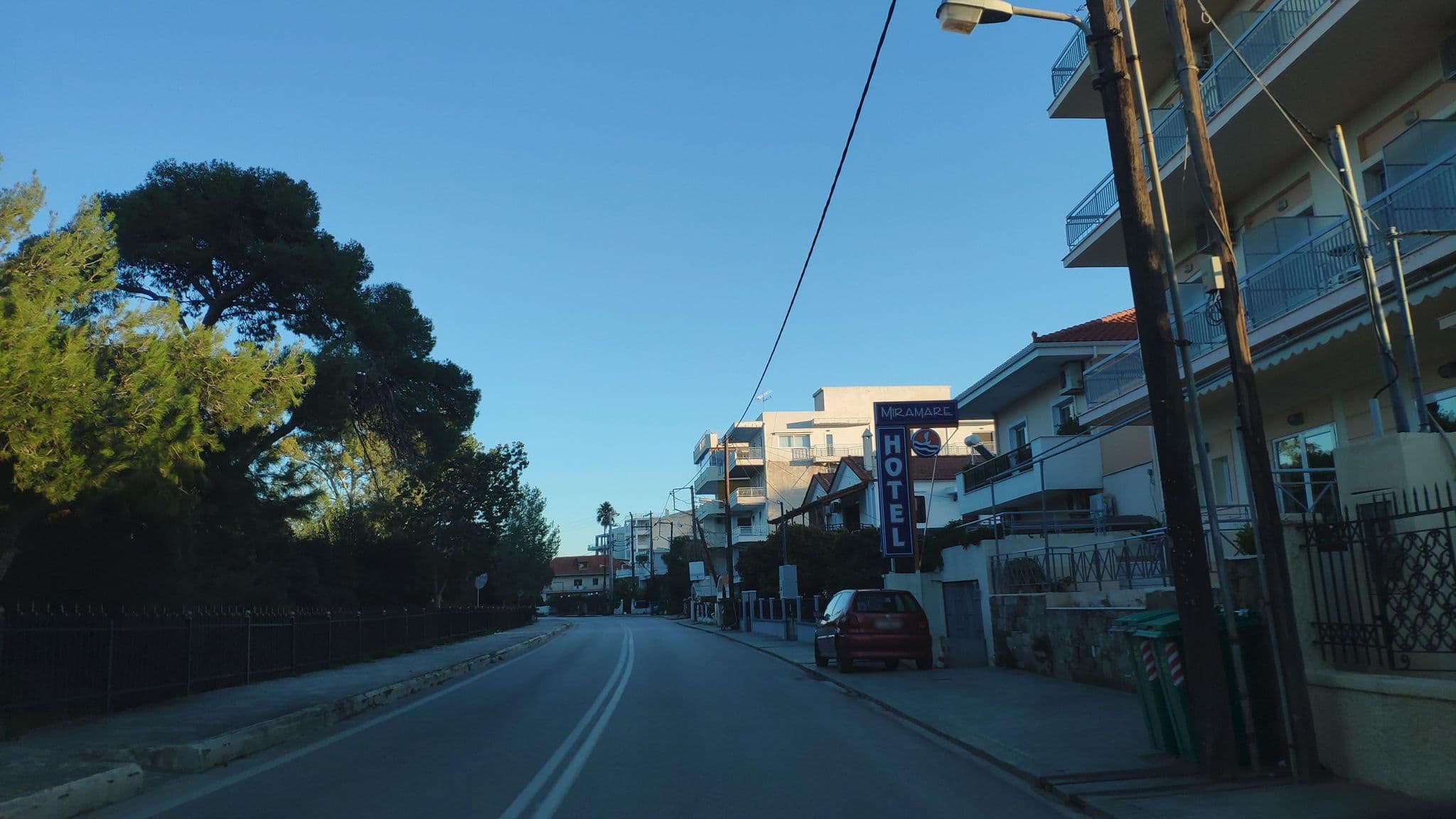 Street view near Miramare, Xylókastro — © pppetros (CC BY-SA · Mapillary)