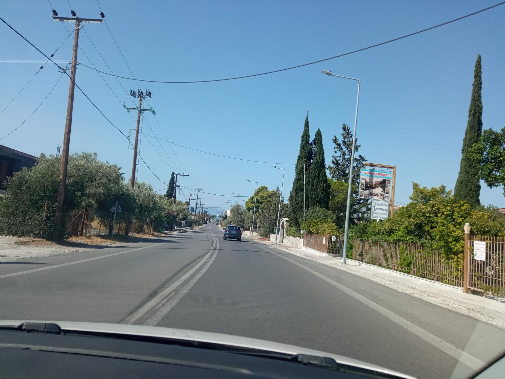 Street view near Alexandra Apartments Kineta, Kinéta — © George_210 (CC BY-SA · Mapillary)