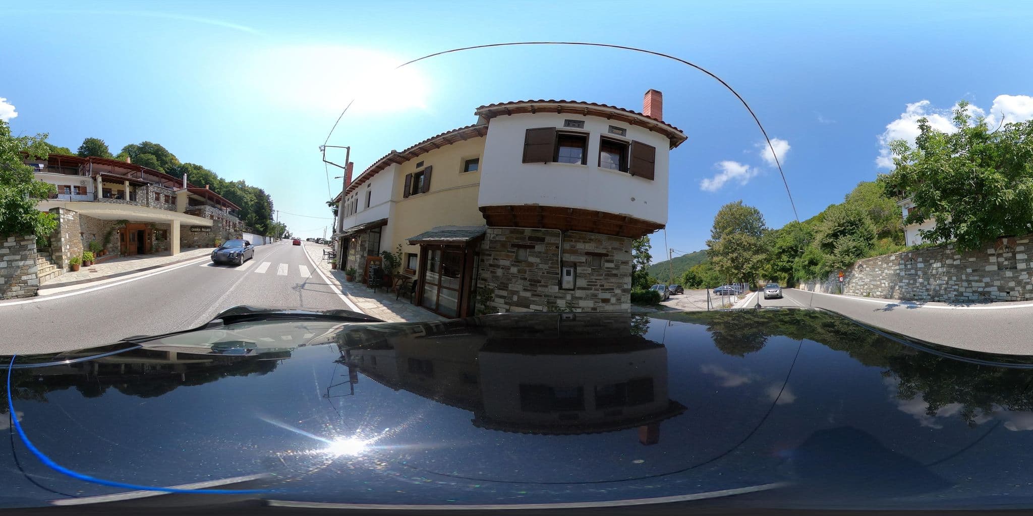 Street view near Chania Palace, Portariá — © geraki (CC BY-SA · Mapillary)