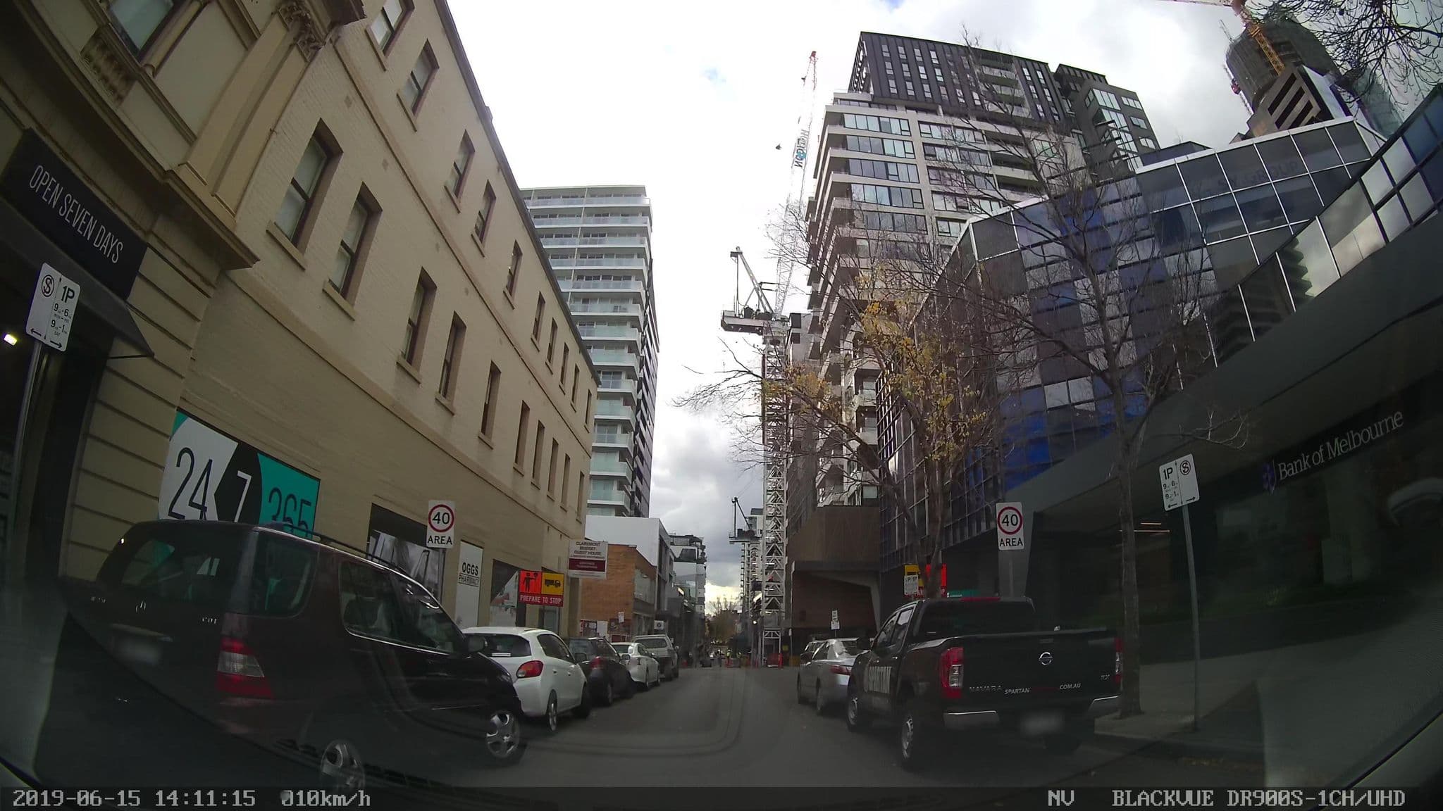 Street view near Hotel Claremont Guest House, South Yarra — © eneerhut (CC BY-SA · Mapillary)