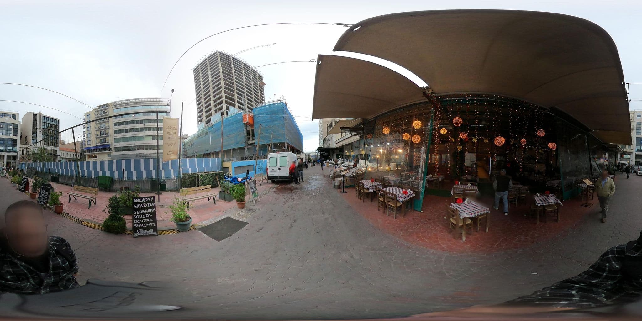Street view near Gallery Port Hotel, Piraeus — © efikour (CC BY-SA · Mapillary)