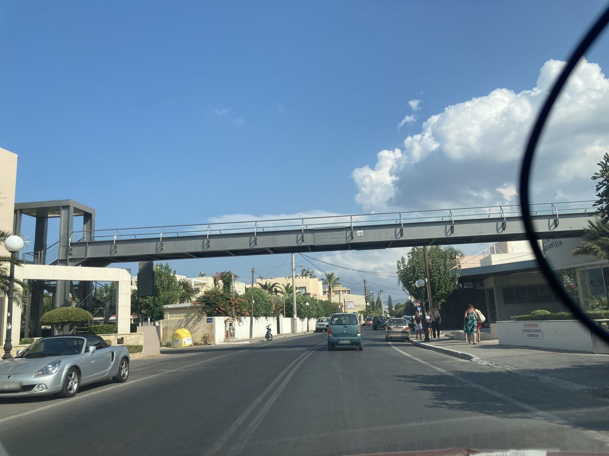 Street view near Iolida Beach Hotel, Galatás — © fod (CC BY-SA · Mapillary)