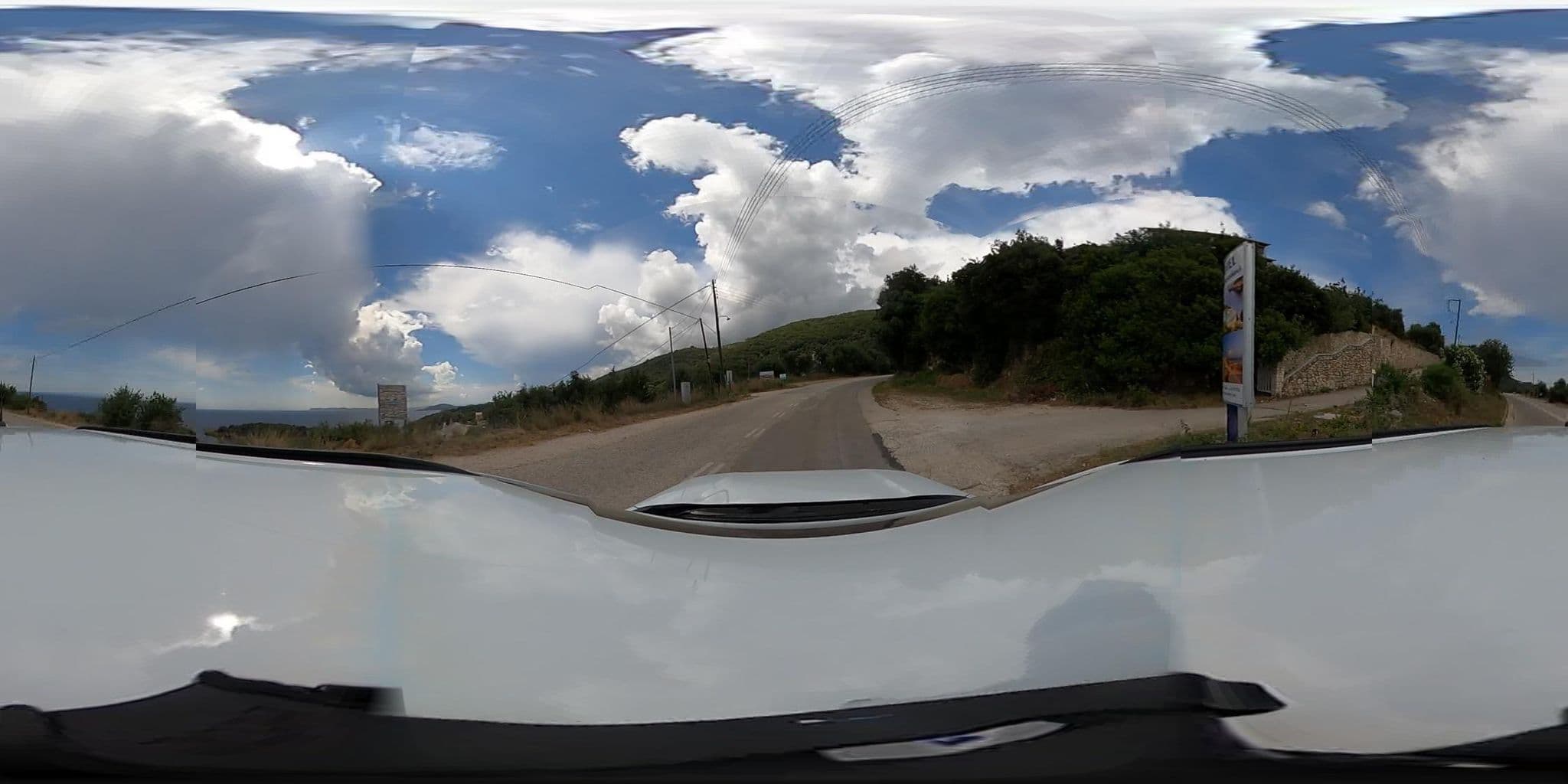 Street view near Aqua Oliva Resort, Pérdika — © Triantafyllos_F20 (CC BY-SA · Mapillary)