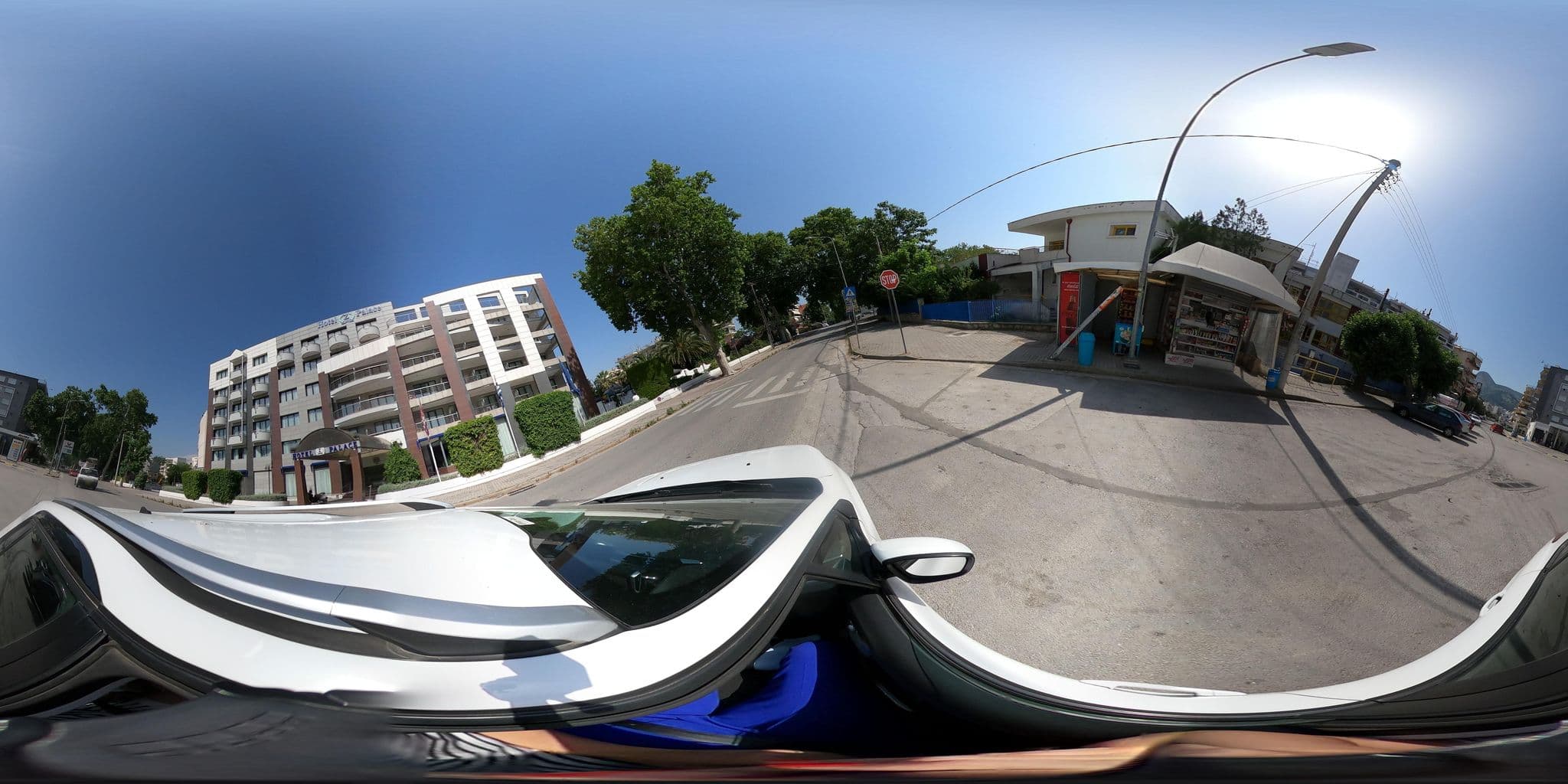 Street view near Z Palace & Congress Center, Xánthi — © efikour (CC BY-SA · Mapillary)
