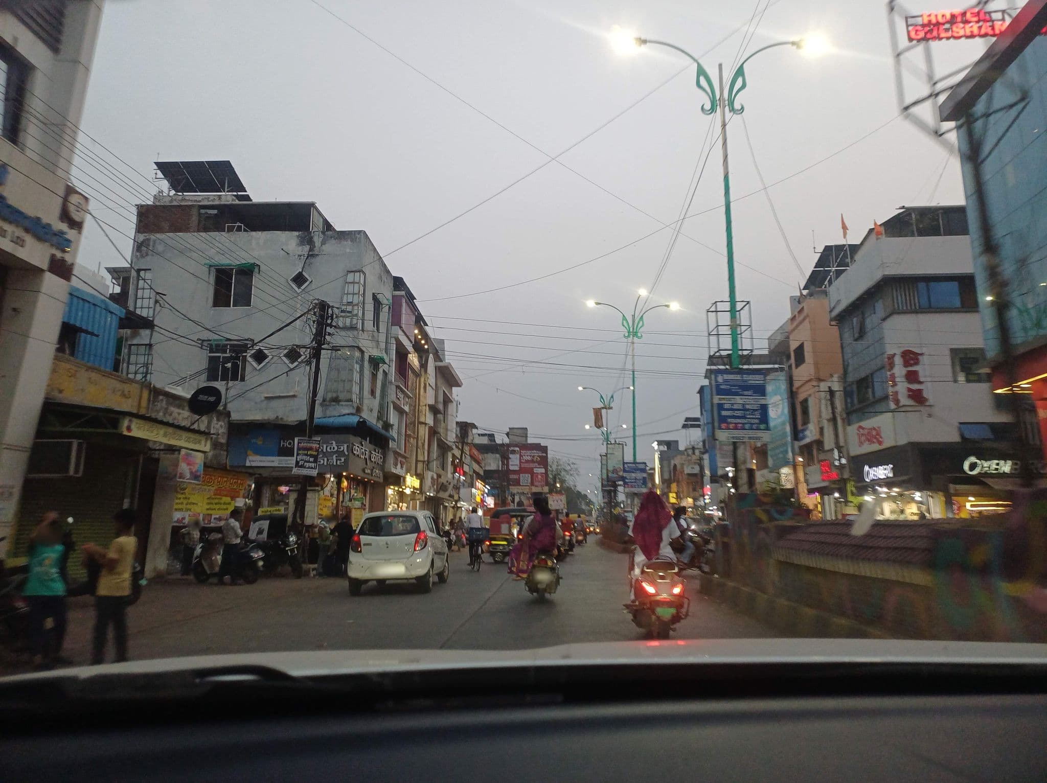 Street view near Hotel Gulshan, Wardha — © WankhedeR (CC BY-SA · Mapillary)