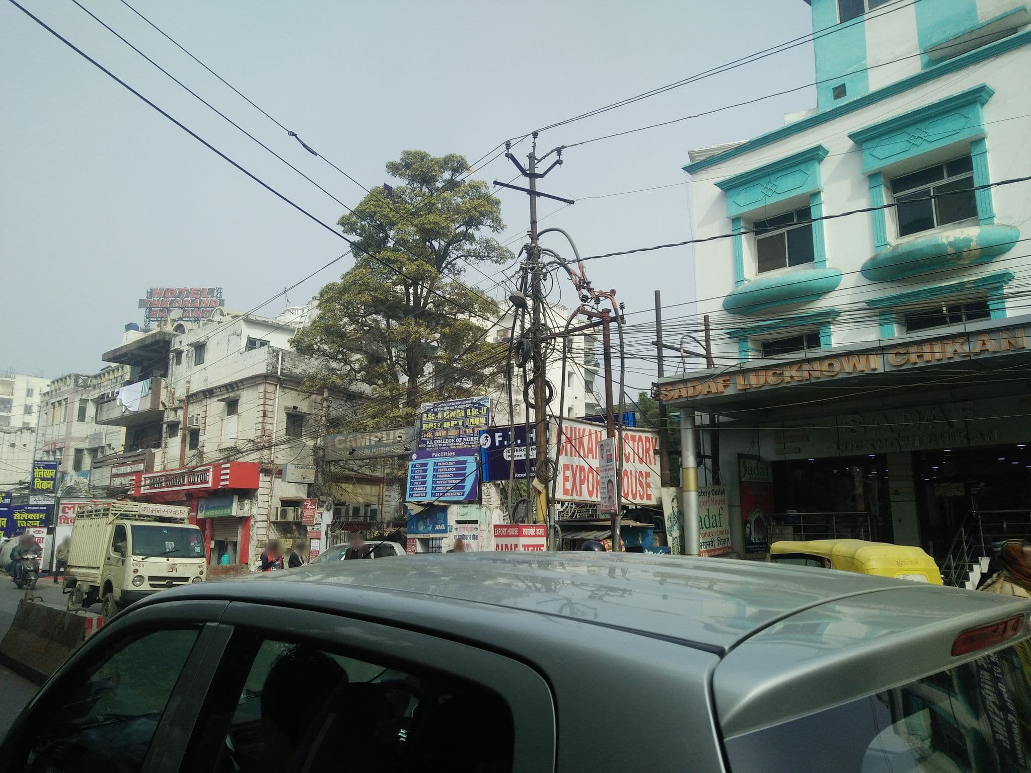 Street view near The Grand Radiant, Lucknow — © beraghav0007 (CC BY-SA · Mapillary)