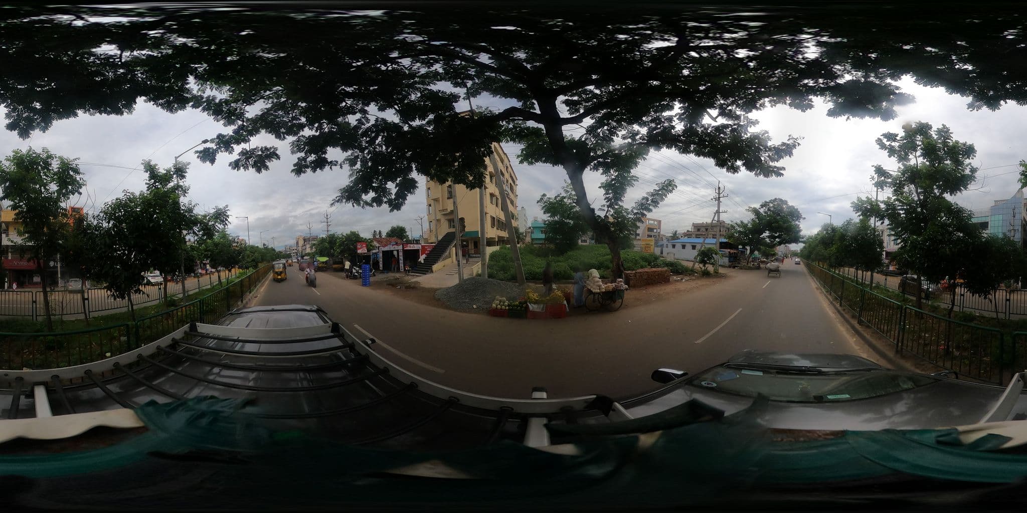 Street view near sai ram parlour, Vizianagaram — © mraj (CC BY-SA · Mapillary)