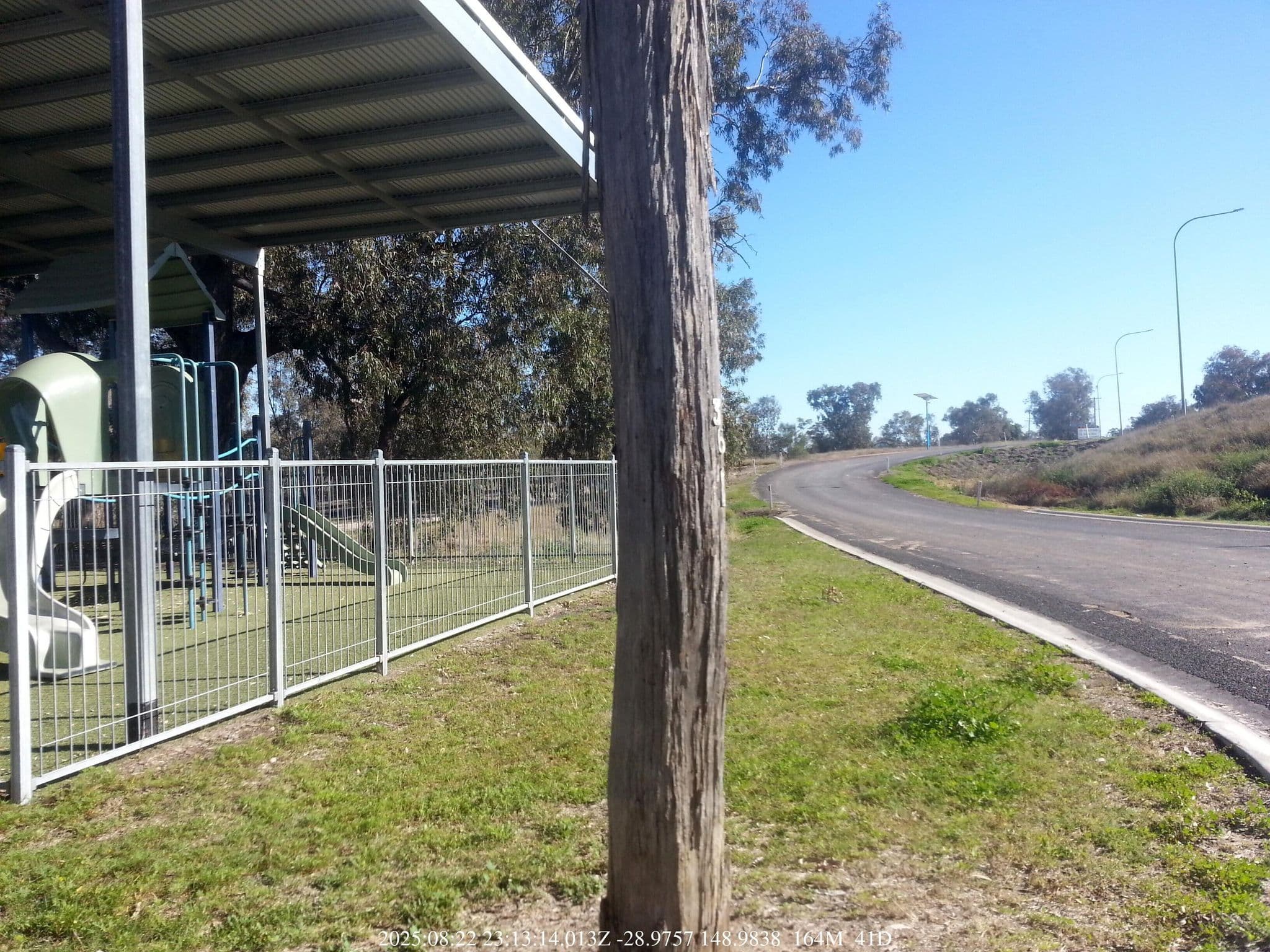 Street view near Barwon River Campsite, Moree — © bob3bob3 (CC BY-SA · Mapillary)