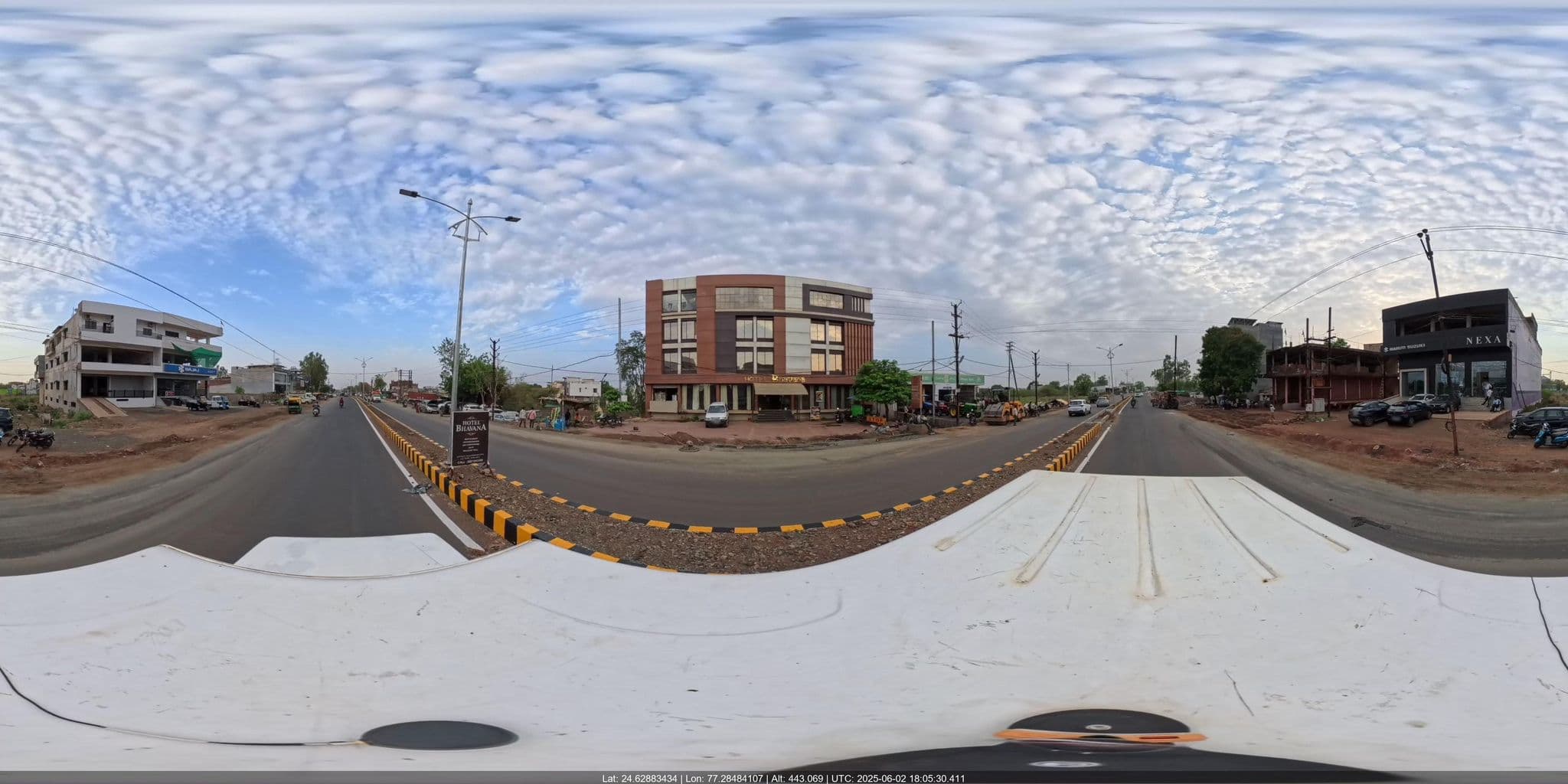 Street view near Bhavana, Guna — © Pardeep87042 (CC BY-SA · Mapillary)