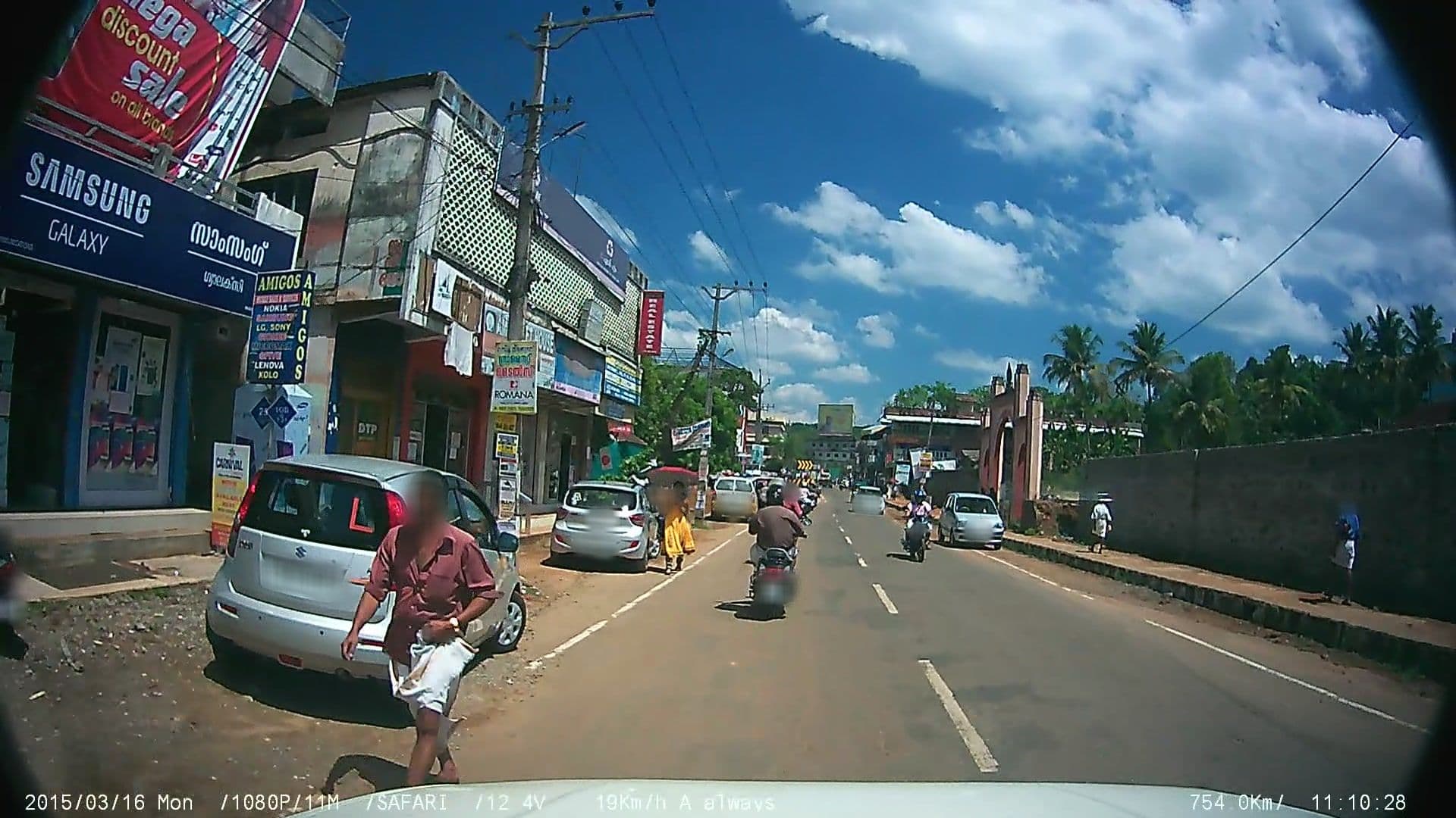 Street view near St.Mary's Boys Hostel, Palackattumala — © johnichan (CC BY-SA · Mapillary)