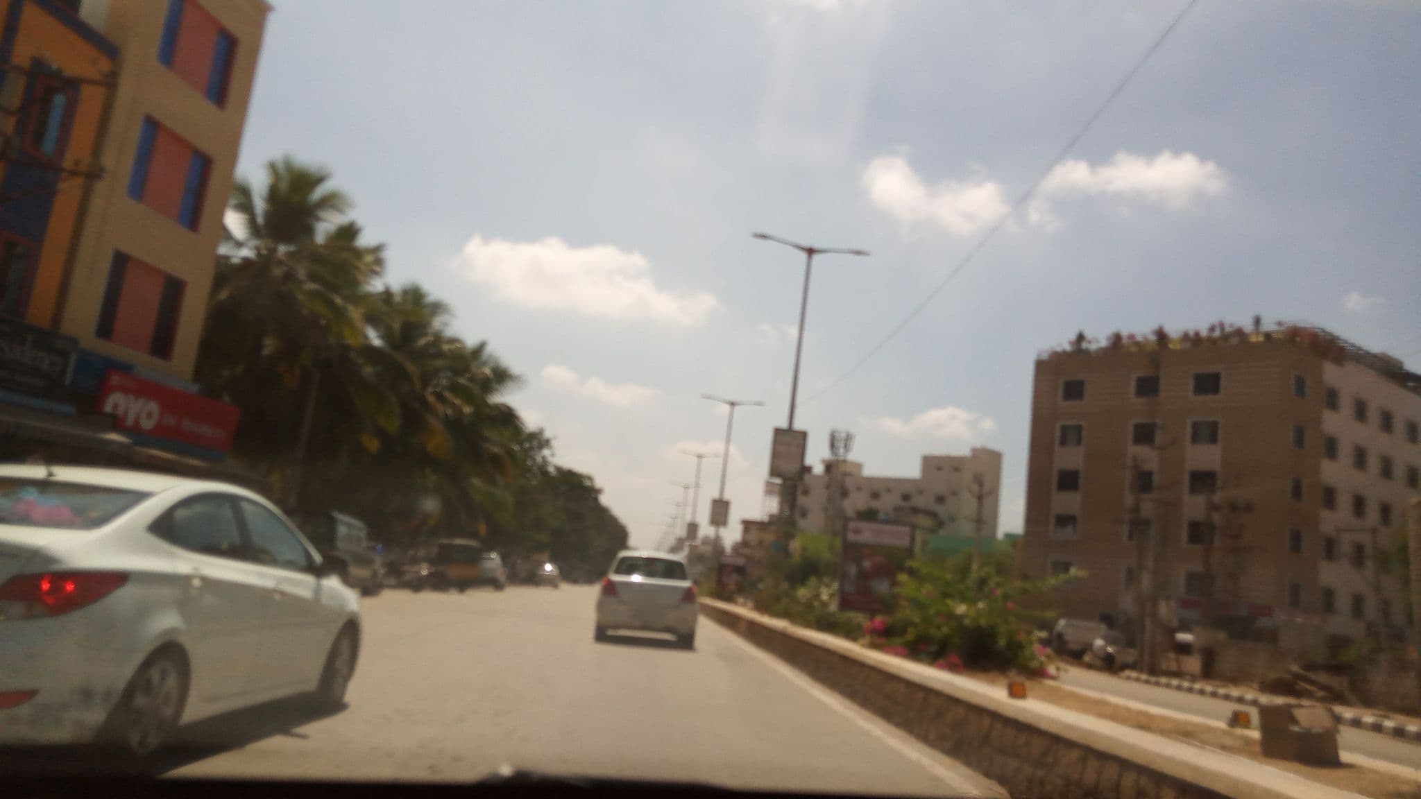 Street view near Hotel Orion, Akkarampalle — © pradeepbv (CC BY-SA · Mapillary)