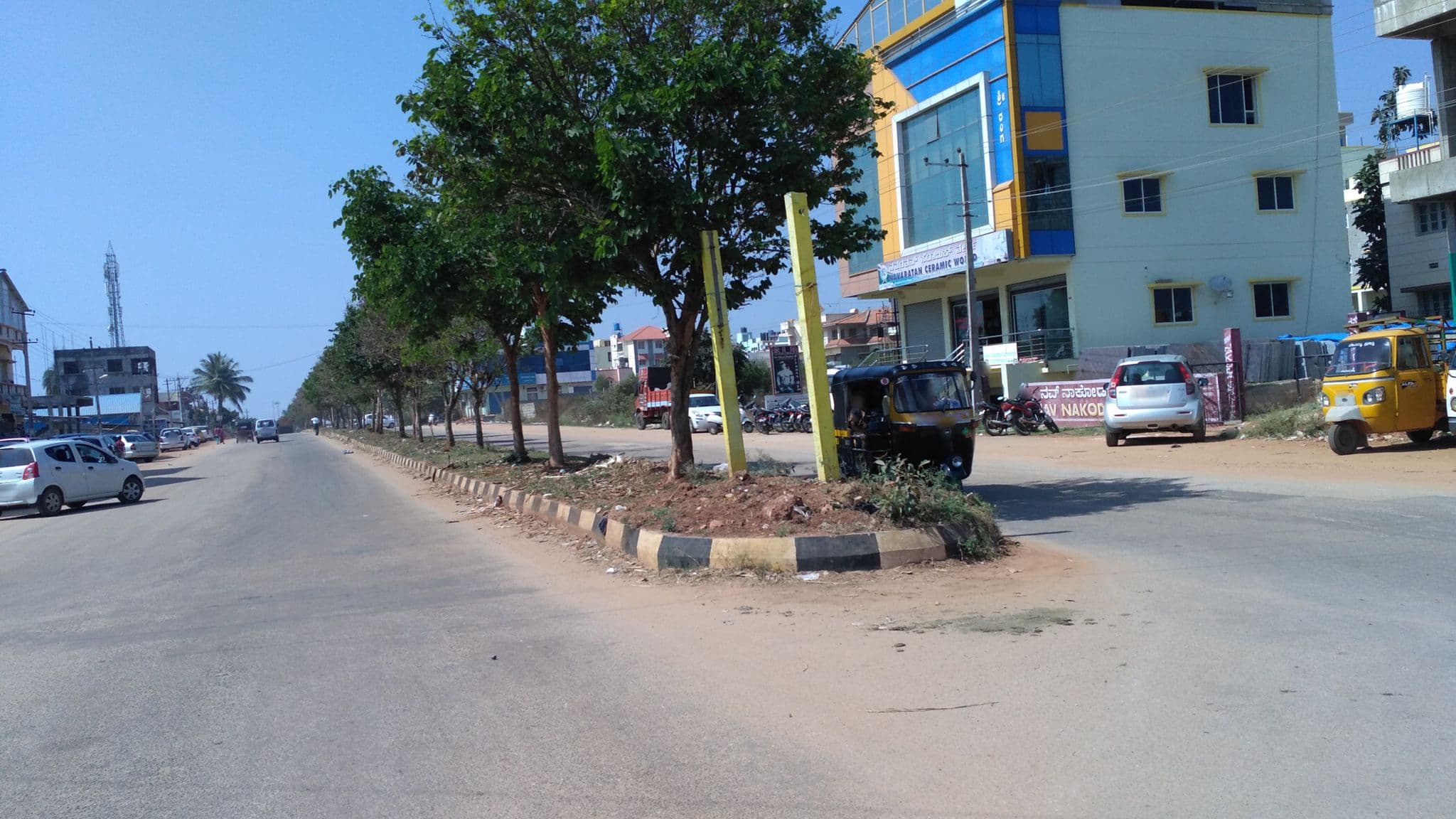 Street view near Udupi Regency, Haralahalli — © chethan (CC BY-SA · Mapillary)