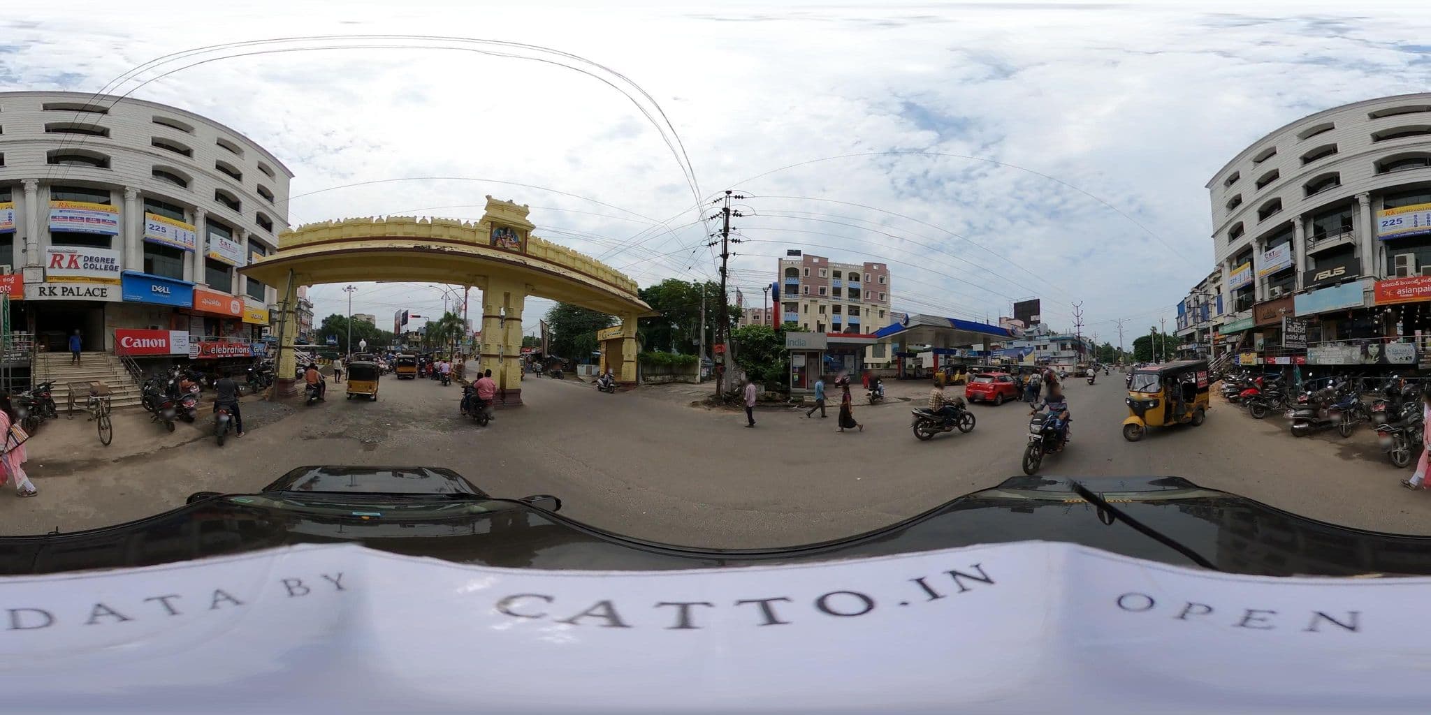 Street view near Blue Earth, Vizianagaram — © Catto (CC BY-SA · Mapillary)