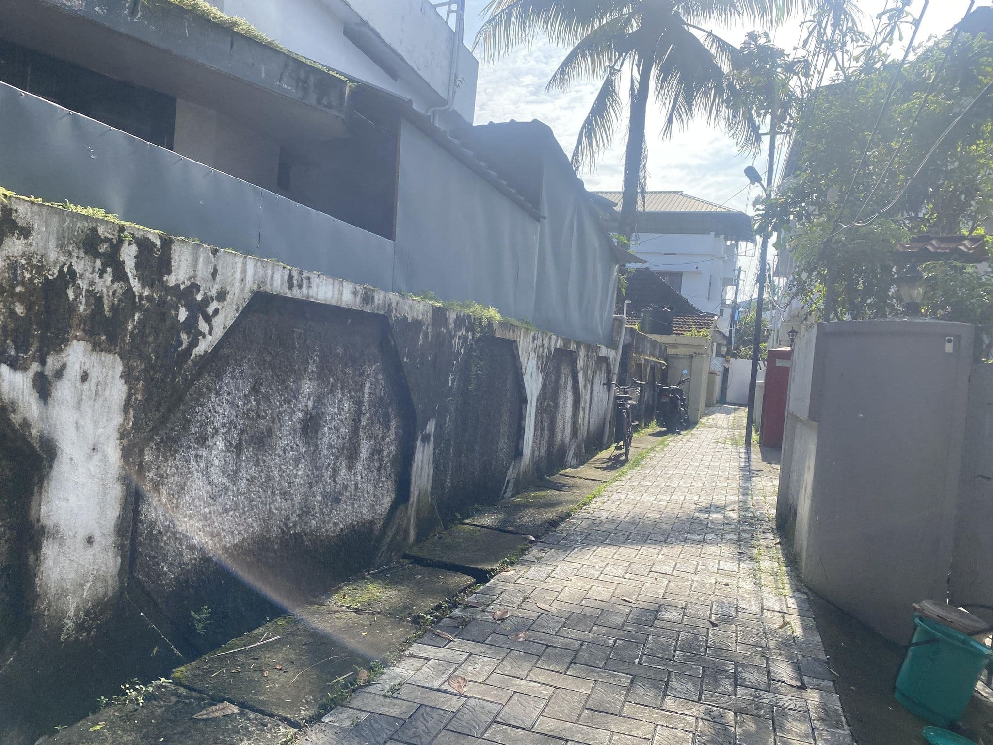 Street view near Trinity Home, Vypīn
