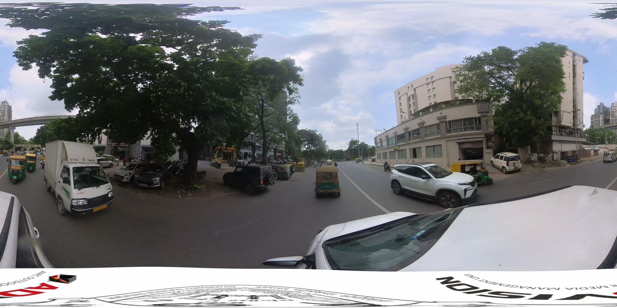Street view near Hotel Westend, Ahmedabad — © skysign (CC BY-SA · Mapillary)