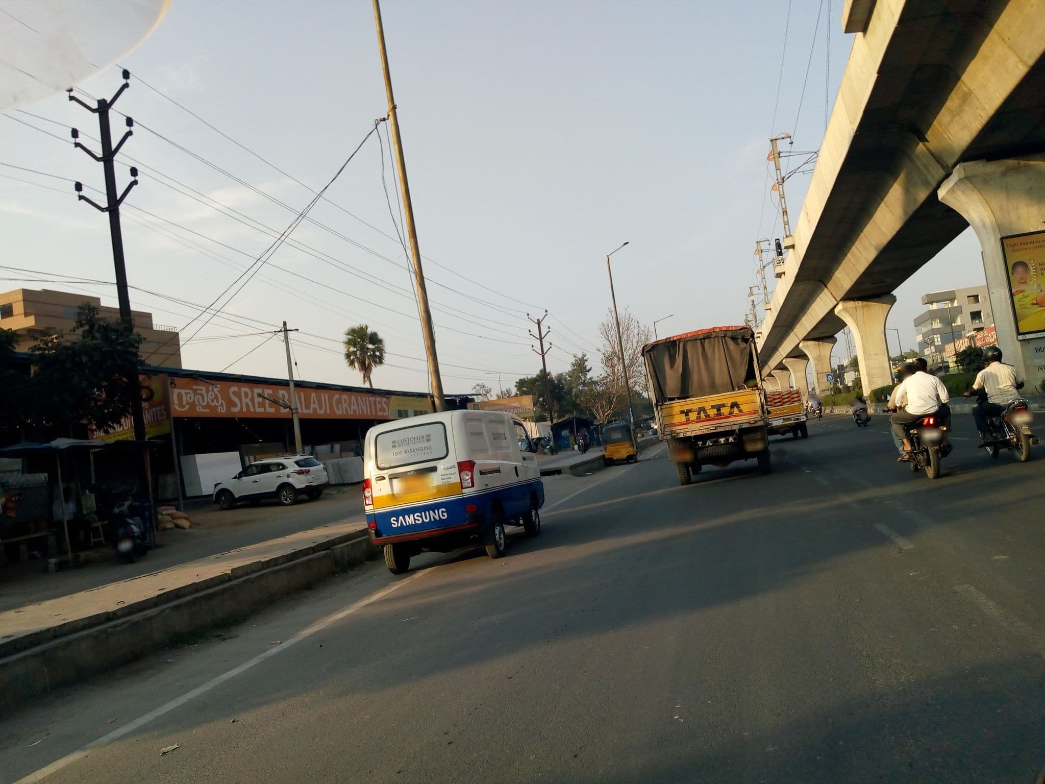 Street view near H-Square, Uppal Kalan — © natarajakaveeti (CC BY-SA · Mapillary)