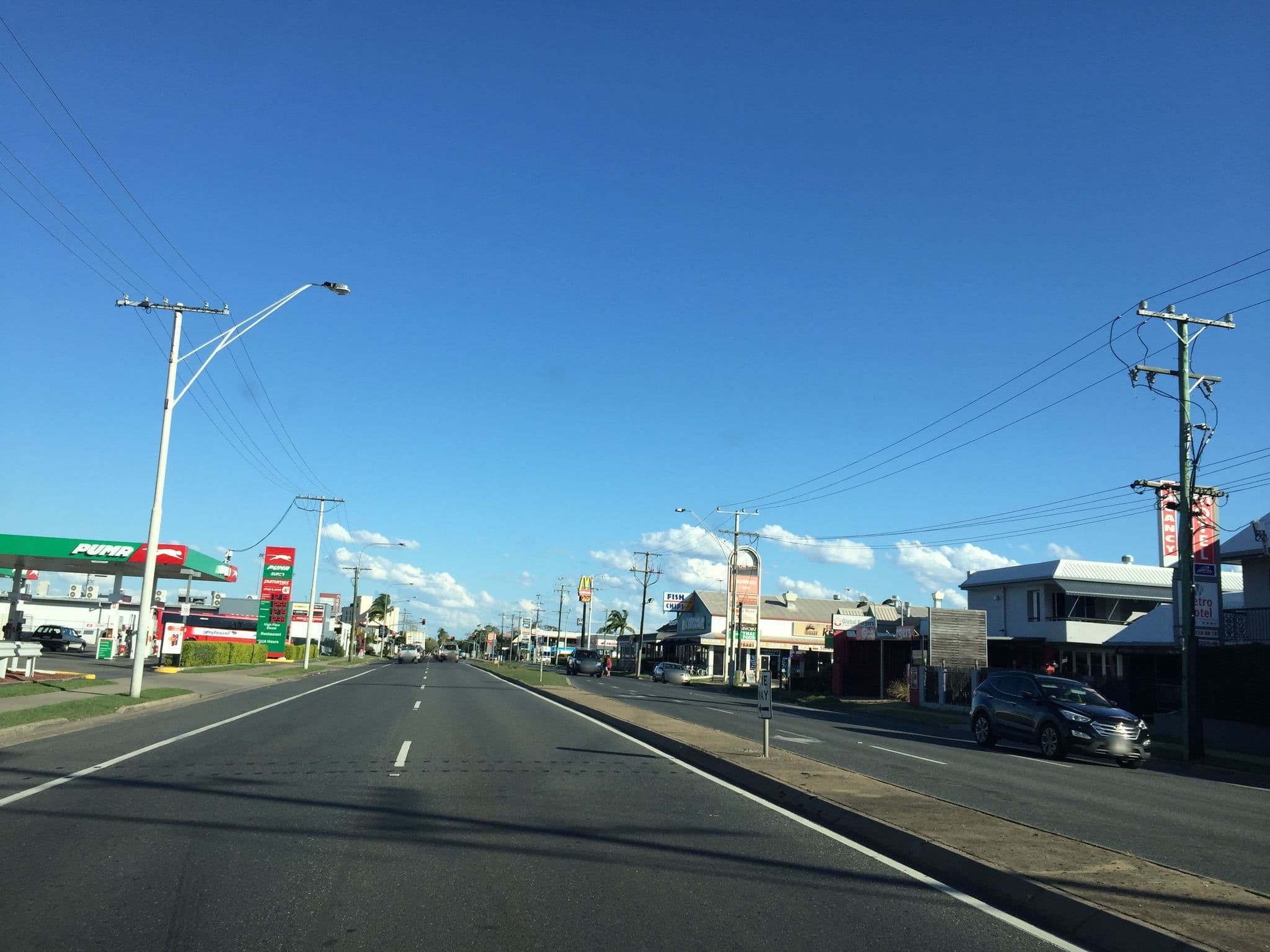 Street view near Metro Motel, Rockhampton — © vagrant42 (CC BY-SA · Mapillary)