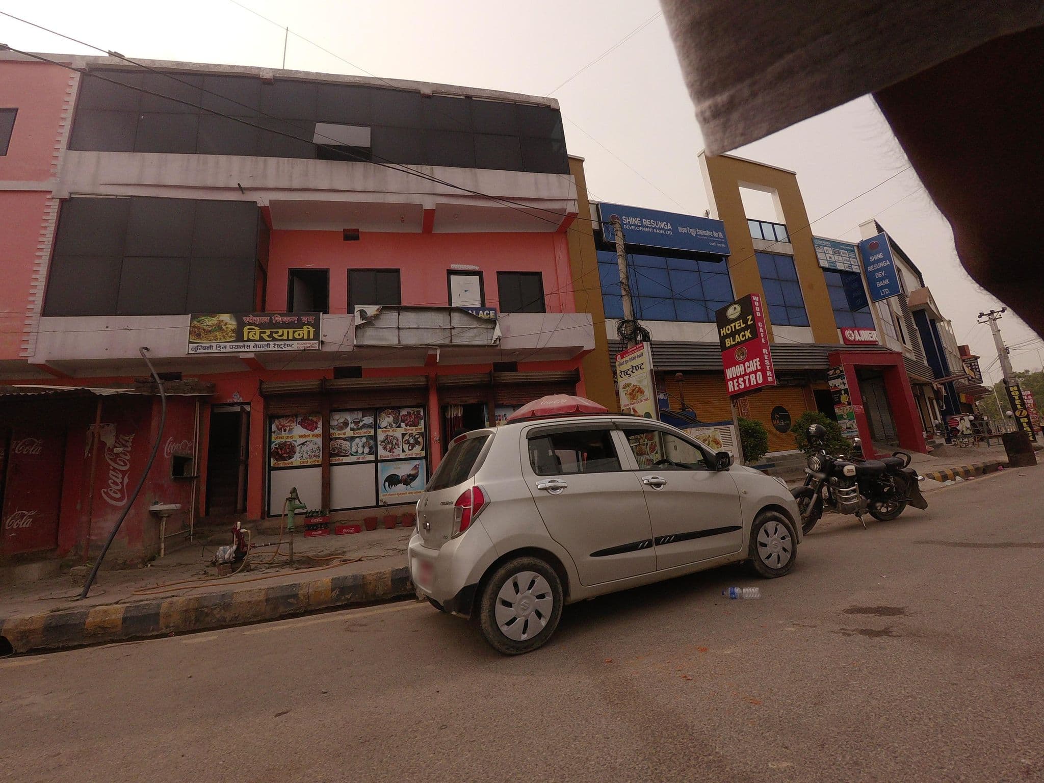Street view near Lumbini Dream Palace, Nautanwa — © gauravparajuli09 (CC BY-SA · Mapillary)