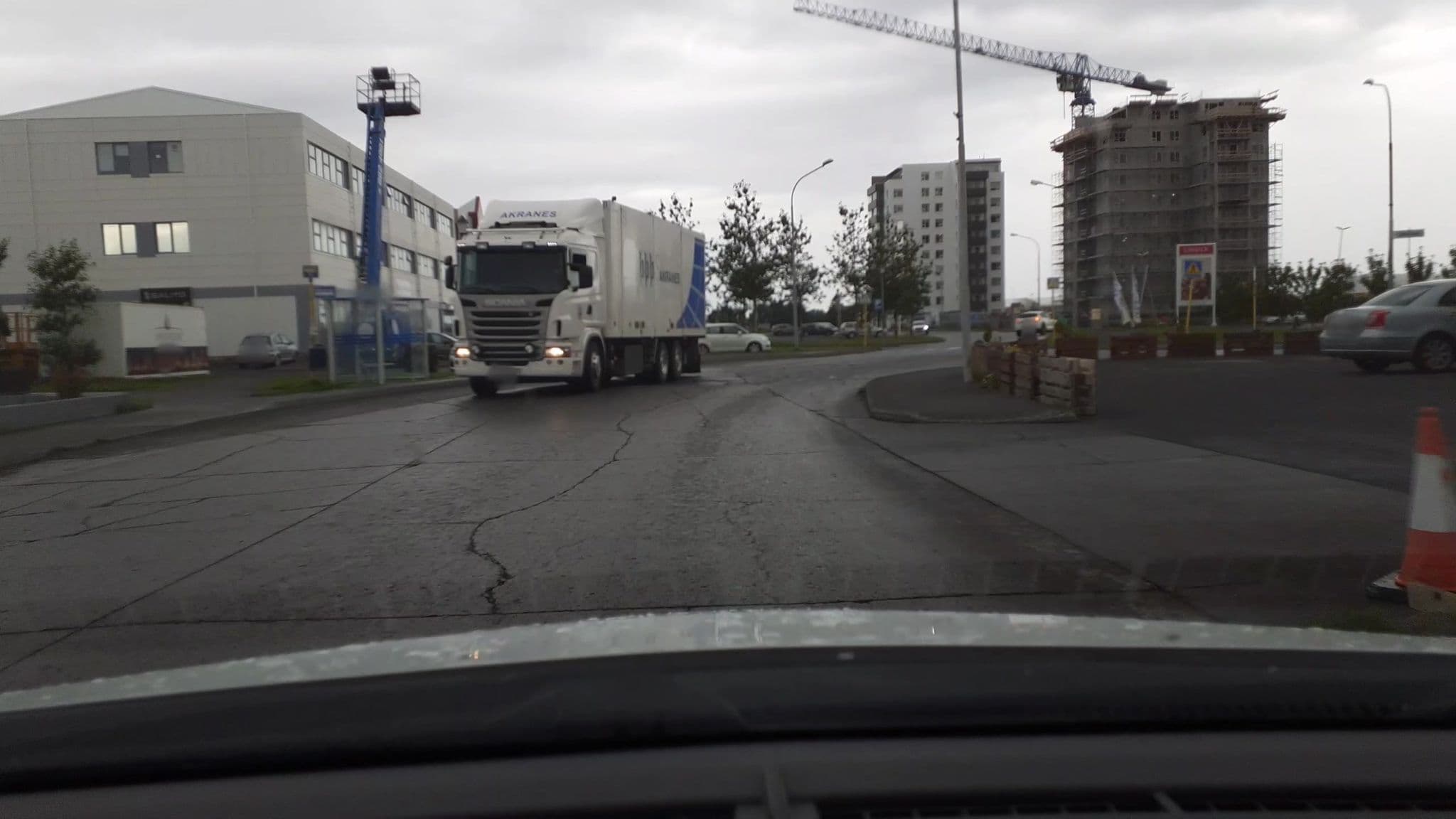 Street view near Akranes Guesthouse, Akranes — © kjarrval (CC BY-SA · Mapillary)