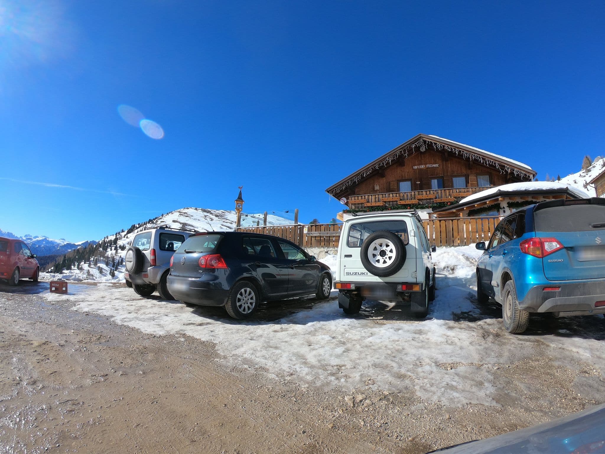 Street view near Rifugio Fedare, Livinallongo del Col di Lana
