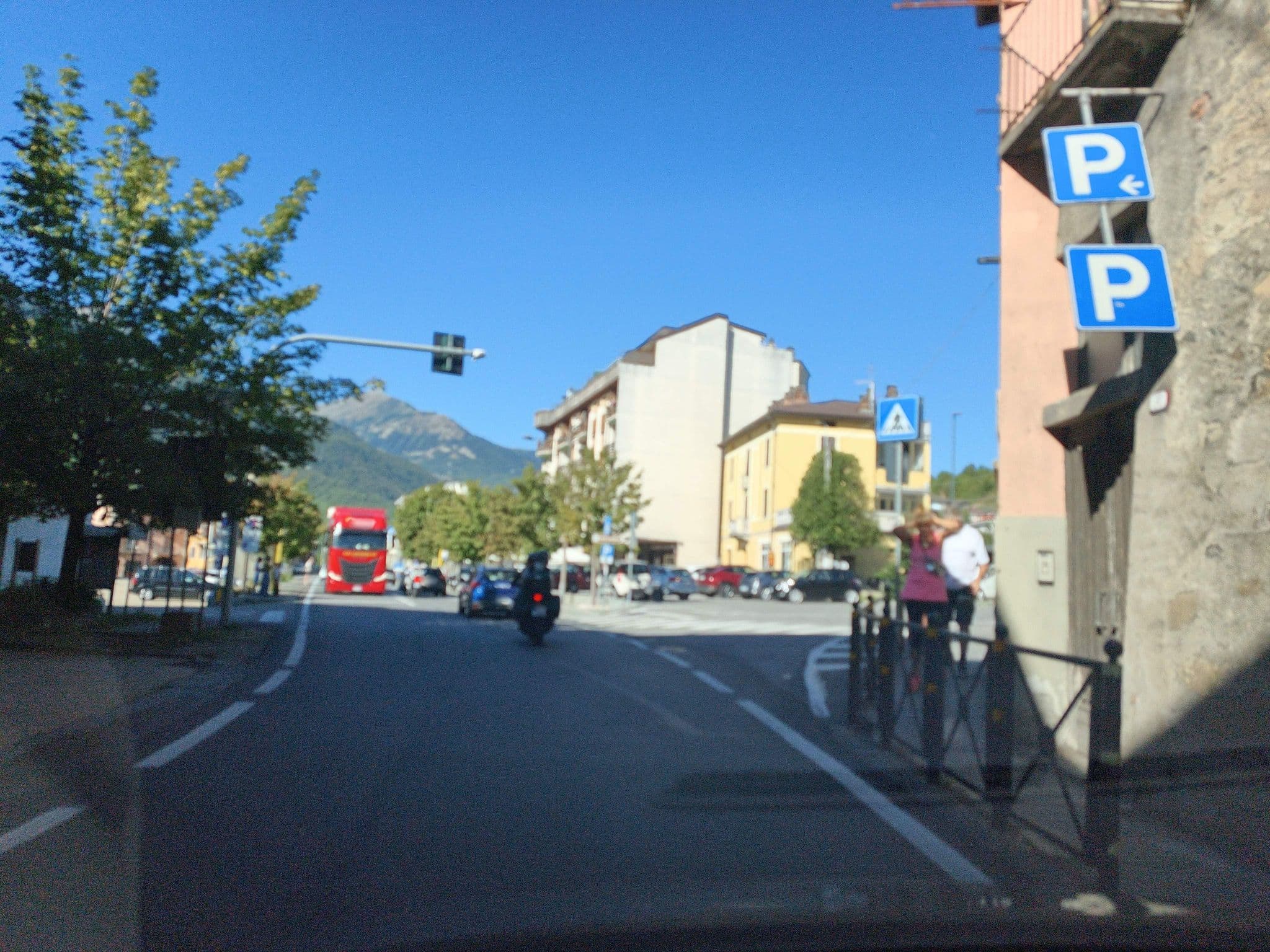 Street view near Albergo il Giglio, Demonte — © canfe (CC BY-SA · Mapillary)