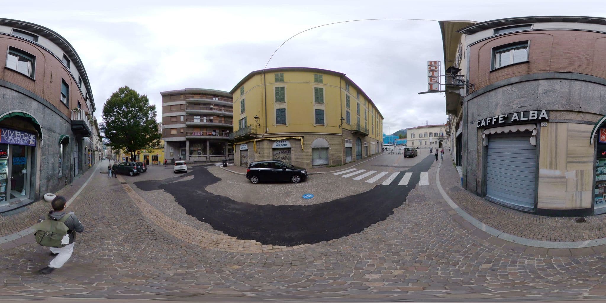Street view near Hotel Moderno, Lecco — © mapconcierge (CC BY-SA · Mapillary)