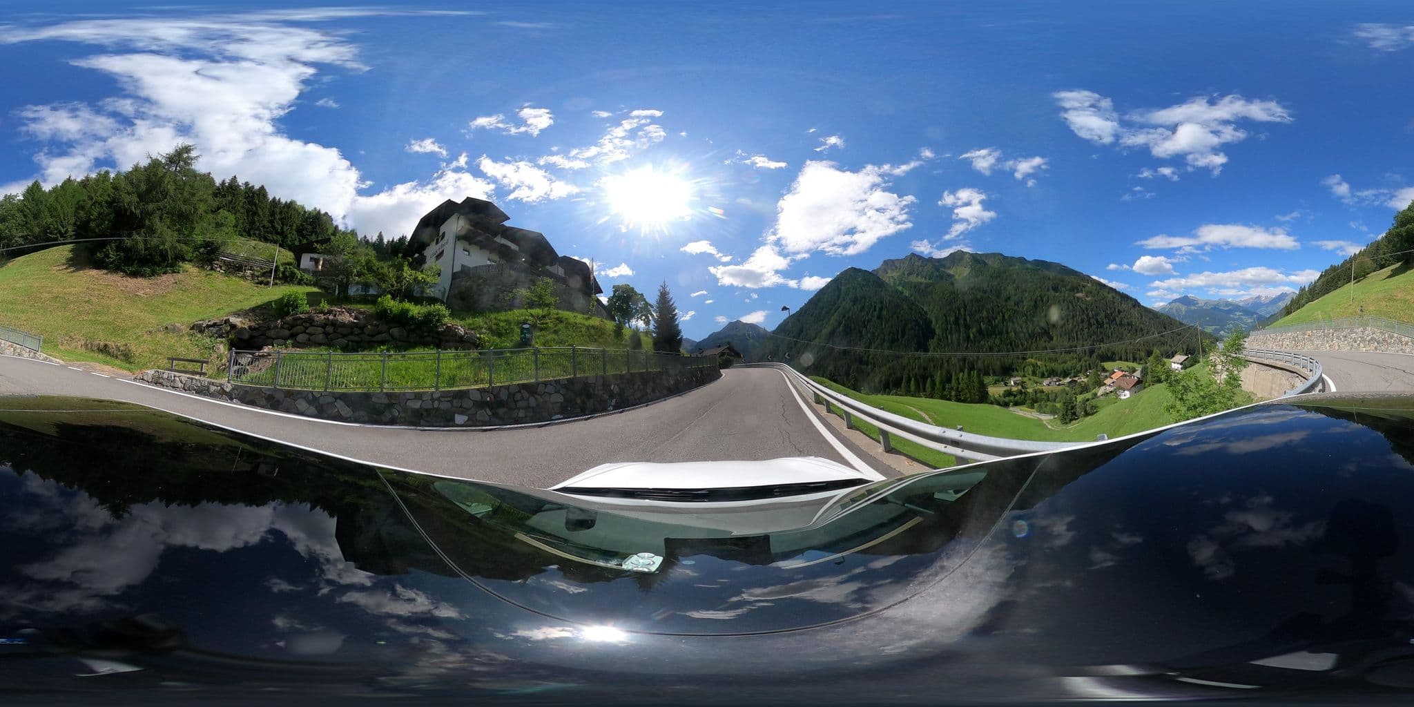 Street view near Hotel Jägerhof, Racines — © peterleth (CC BY-SA · Mapillary)