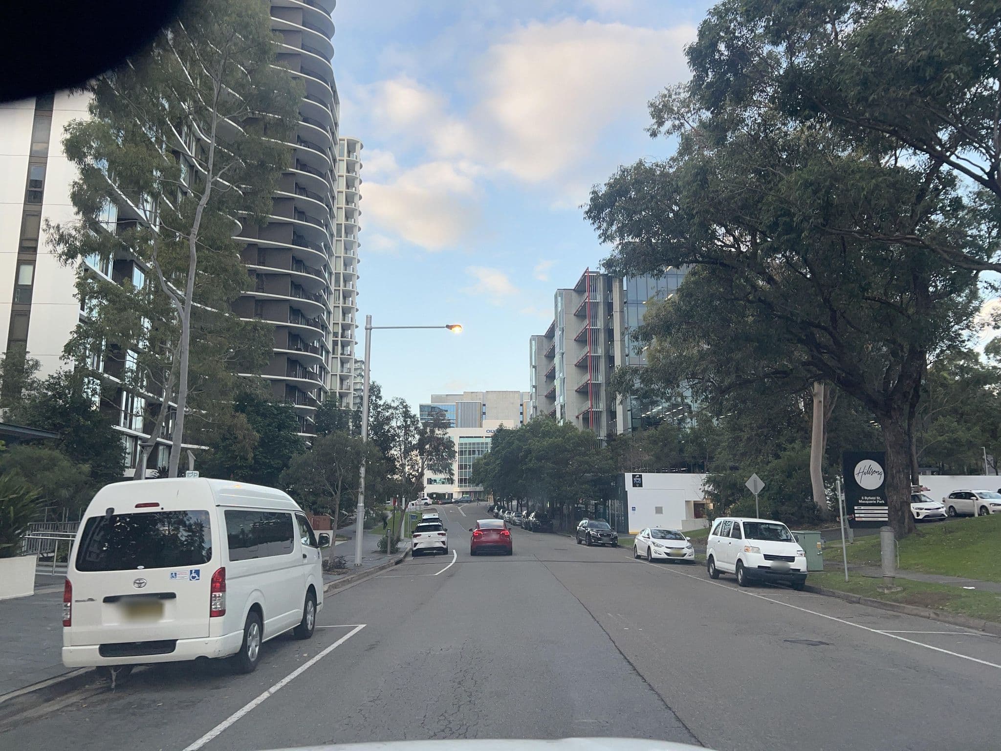 Street view near Holiday Inn Express Sydney Macquarie Park, Macquarie Park — © jlstudio (CC BY-SA · Mapillary)