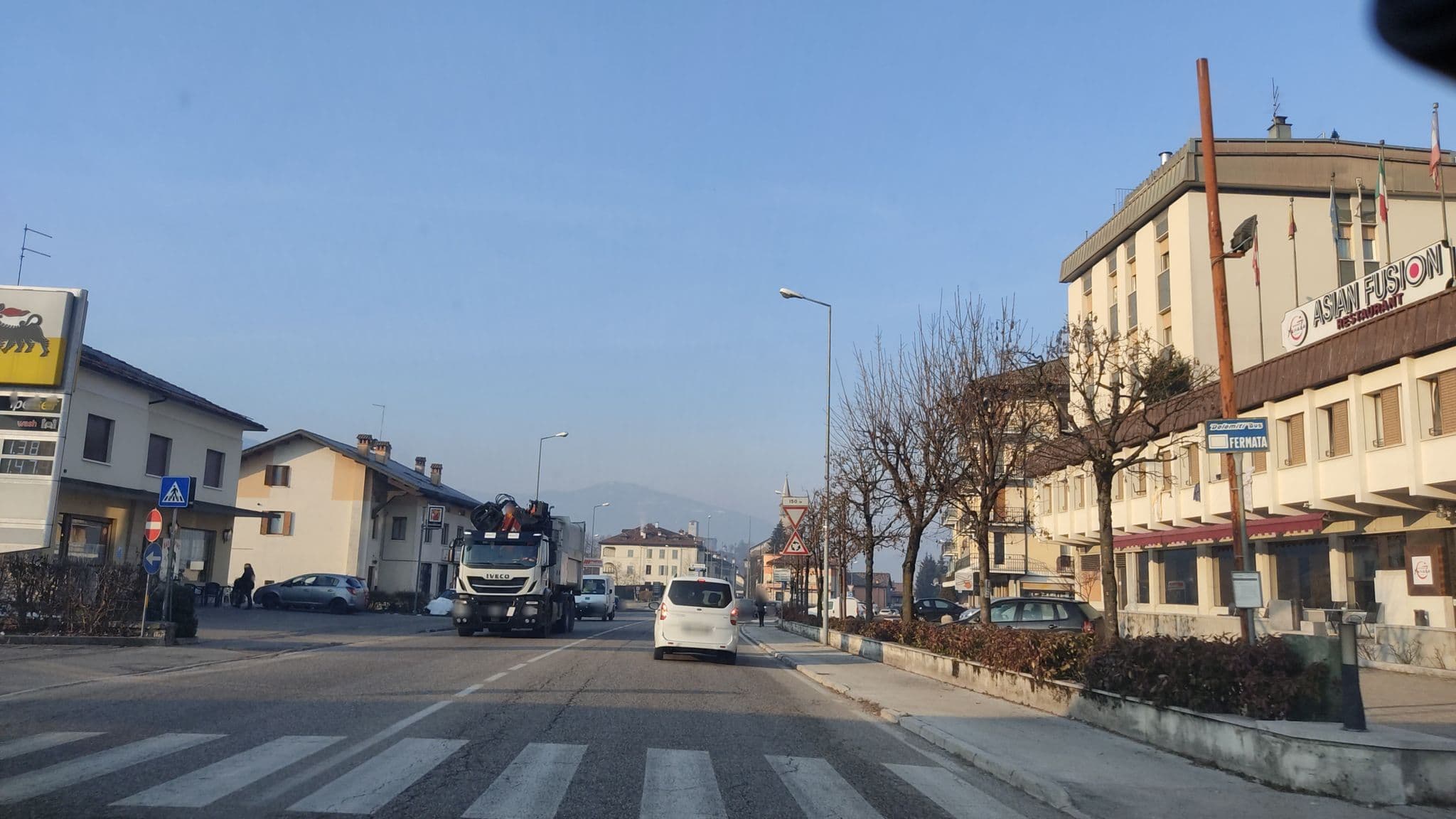 Street view near Hotel Casagrande, Feltre — © alberto29 (CC BY-SA · Mapillary)