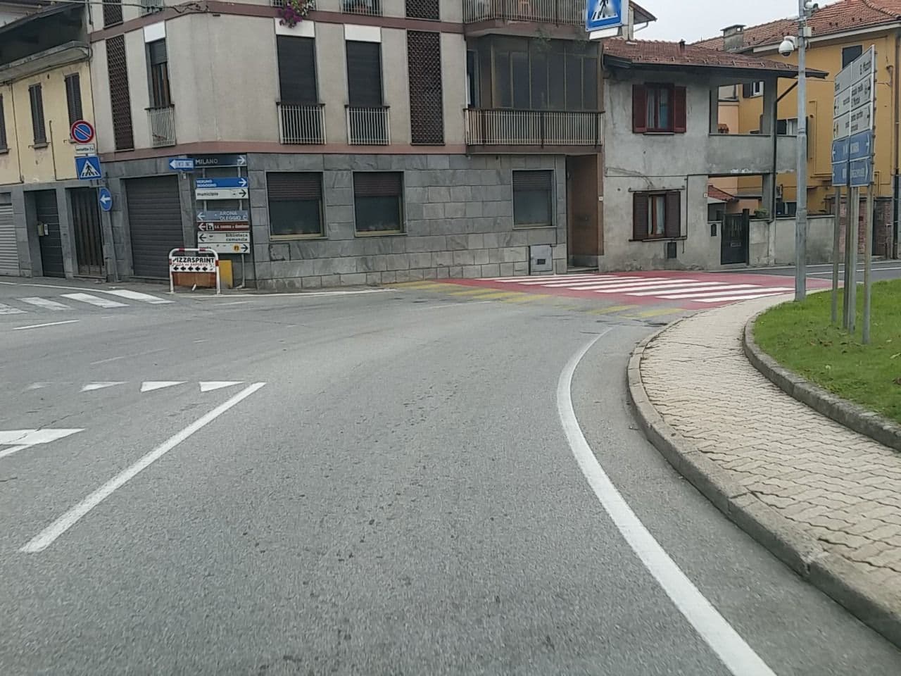 Street view near B&B Jasmine, Gattico — © joostjakob (CC BY-SA · Mapillary)
