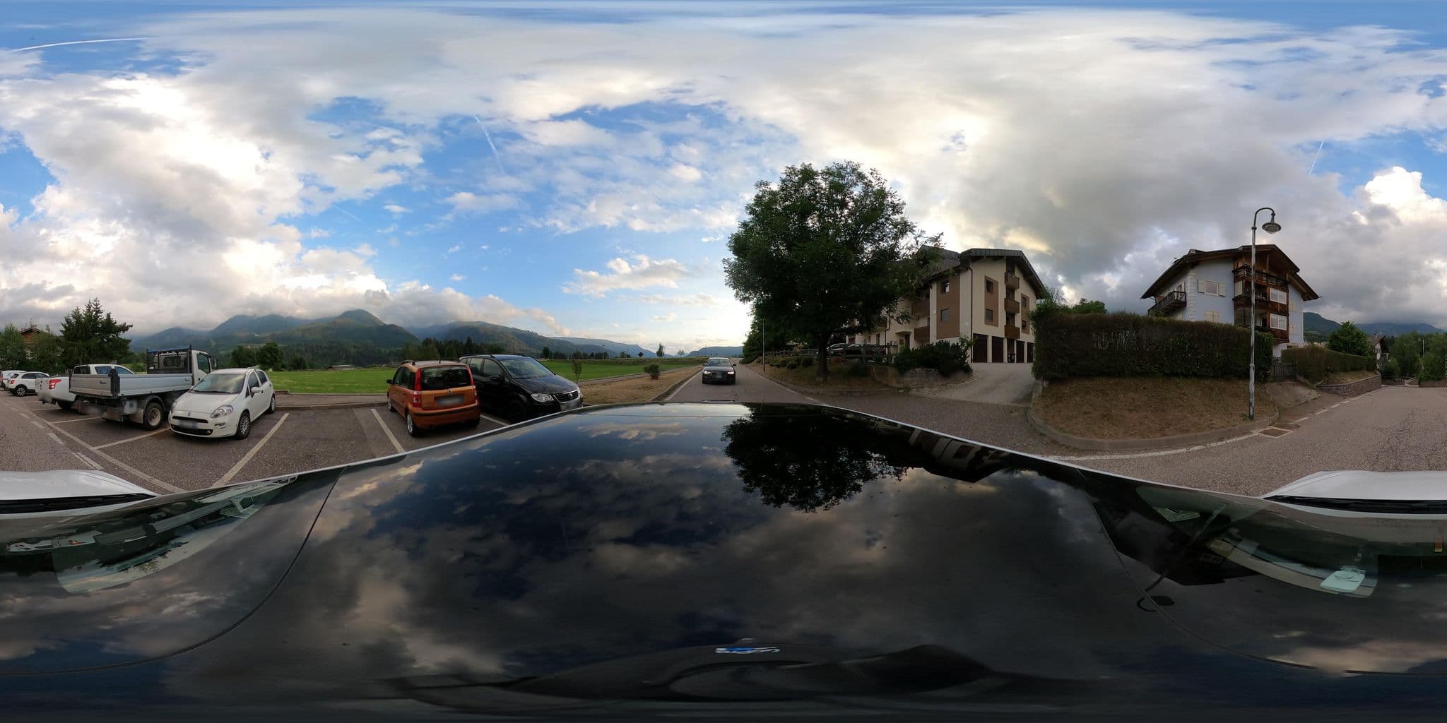 Street view near Casa Yara, Cavalese — © peterleth (CC BY-SA · Mapillary)